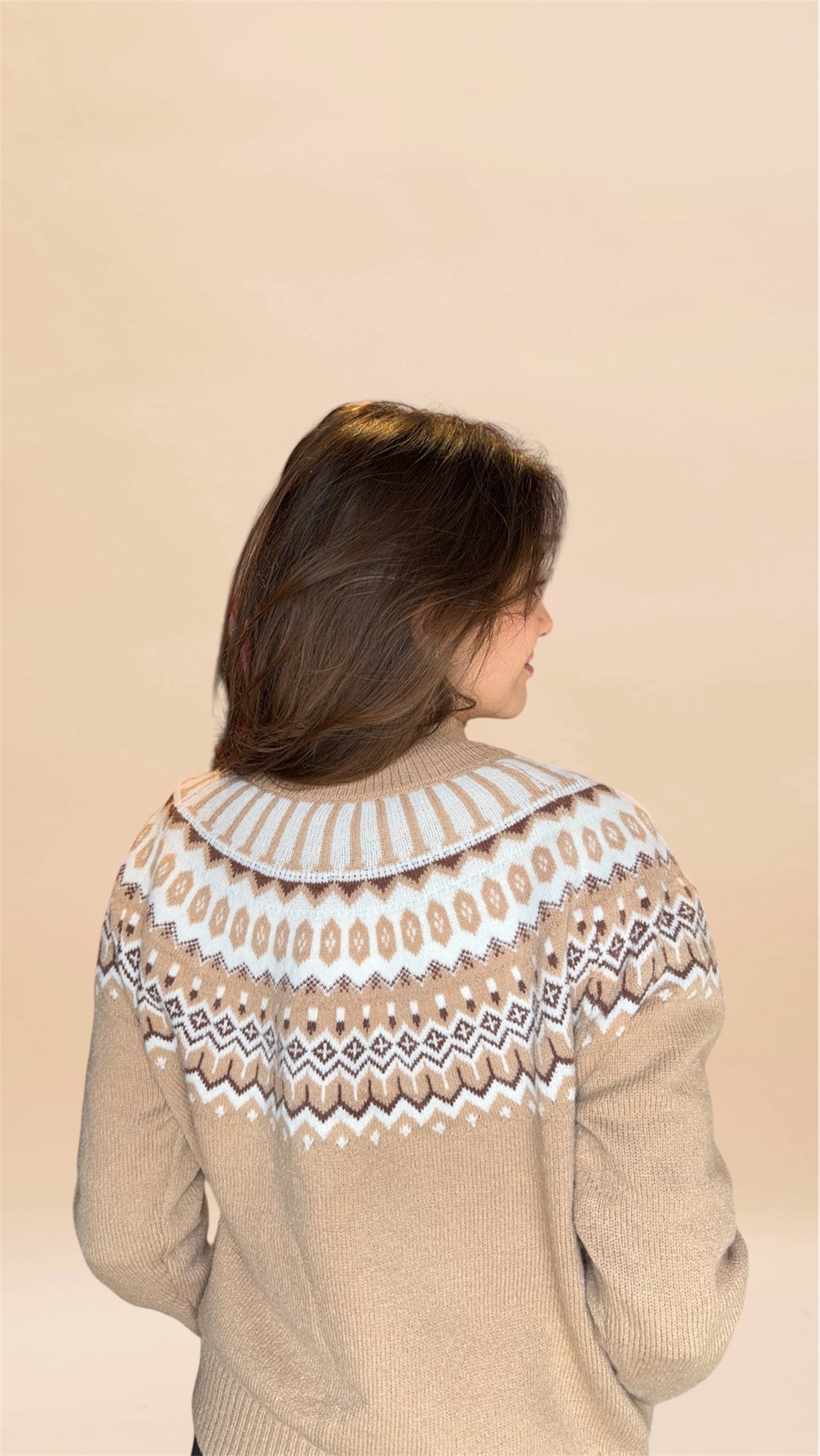 Chaleco Elena Beige