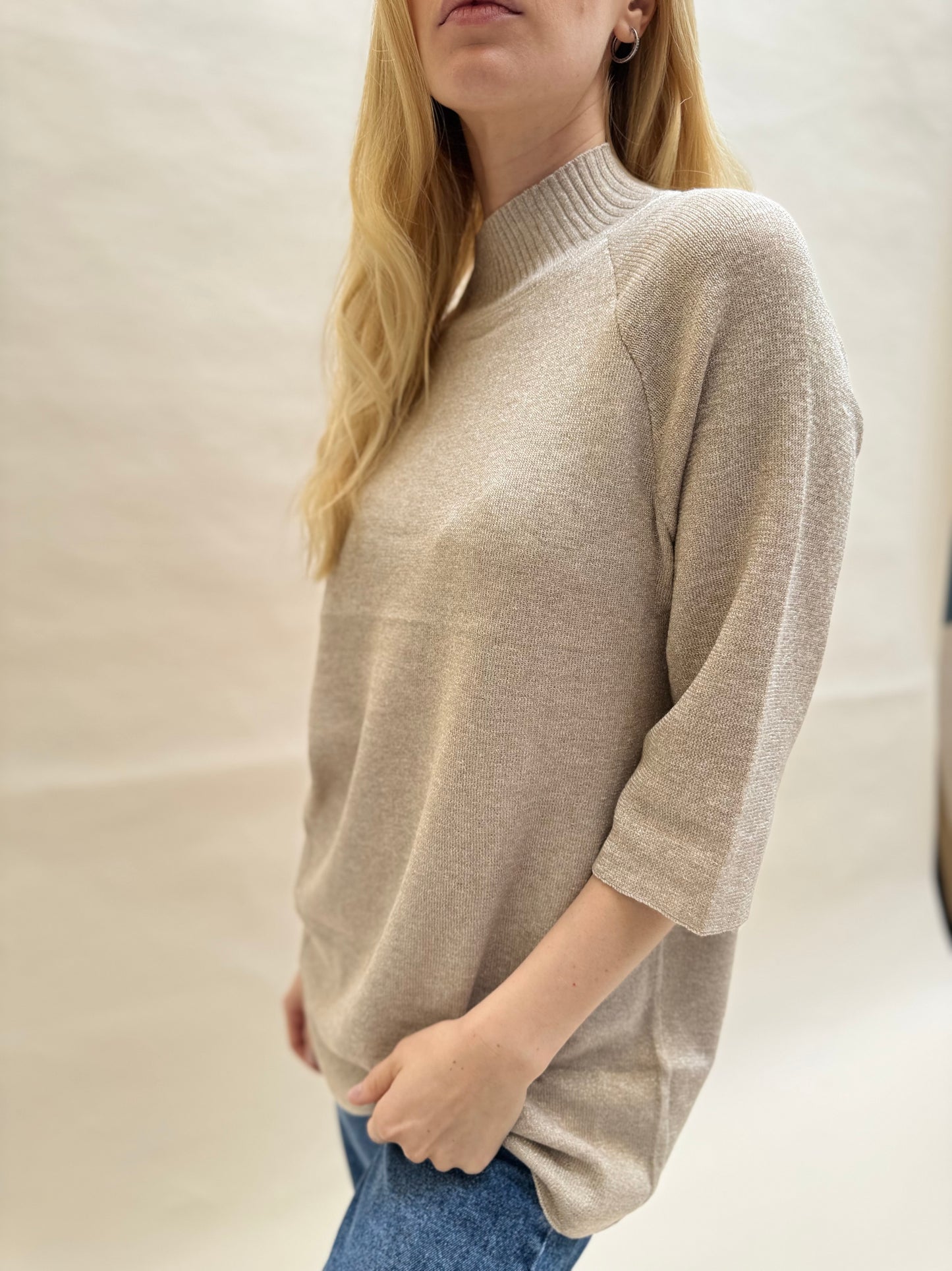 Chaleco Hilo - Beige