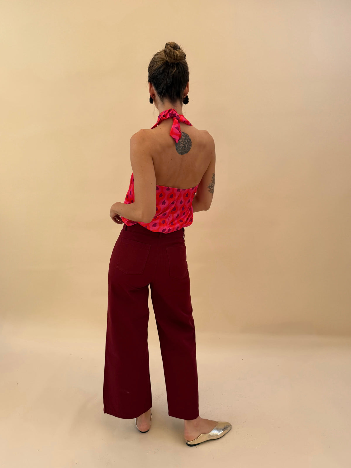 Top Lucía - Rojo Morado