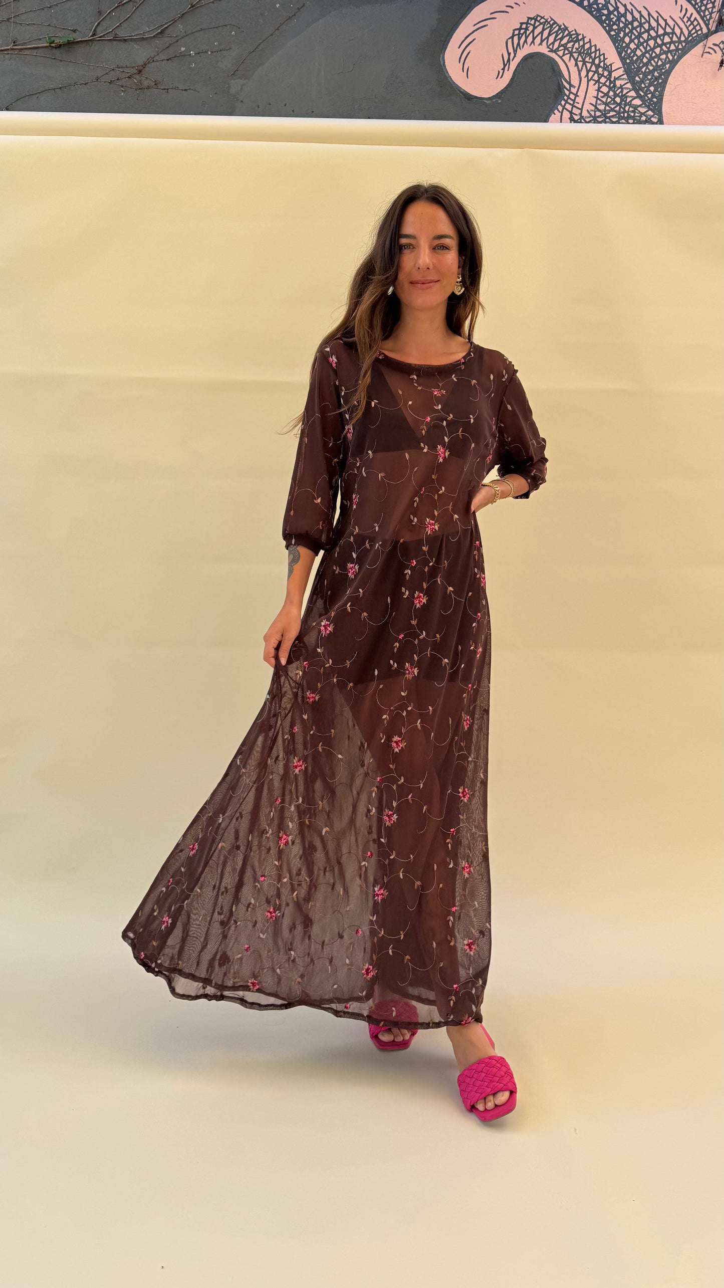 Vestido Beatriz - Toffee