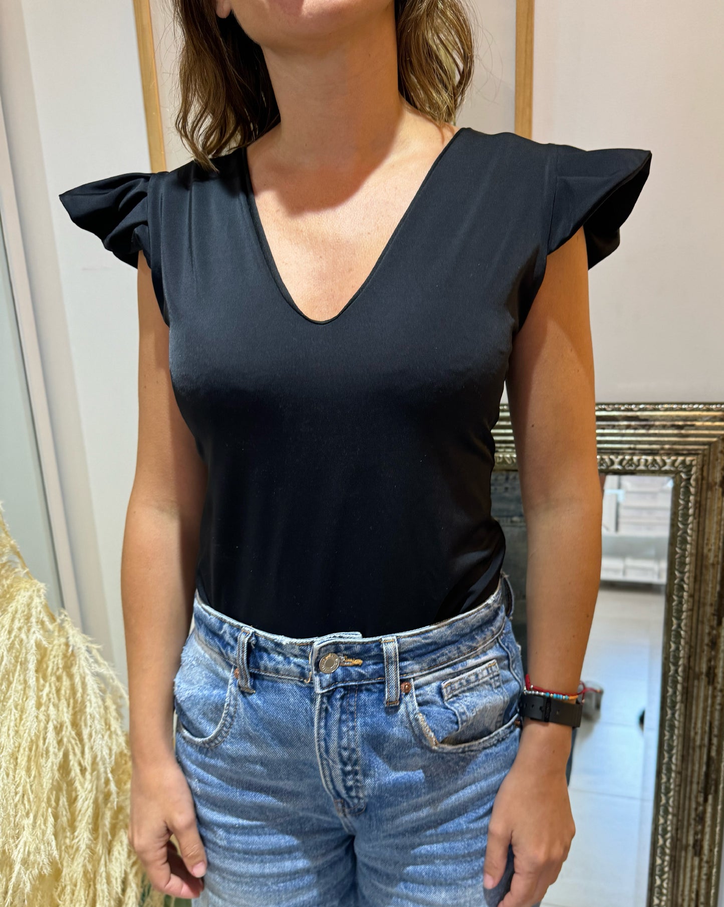 Top Sara - Negro