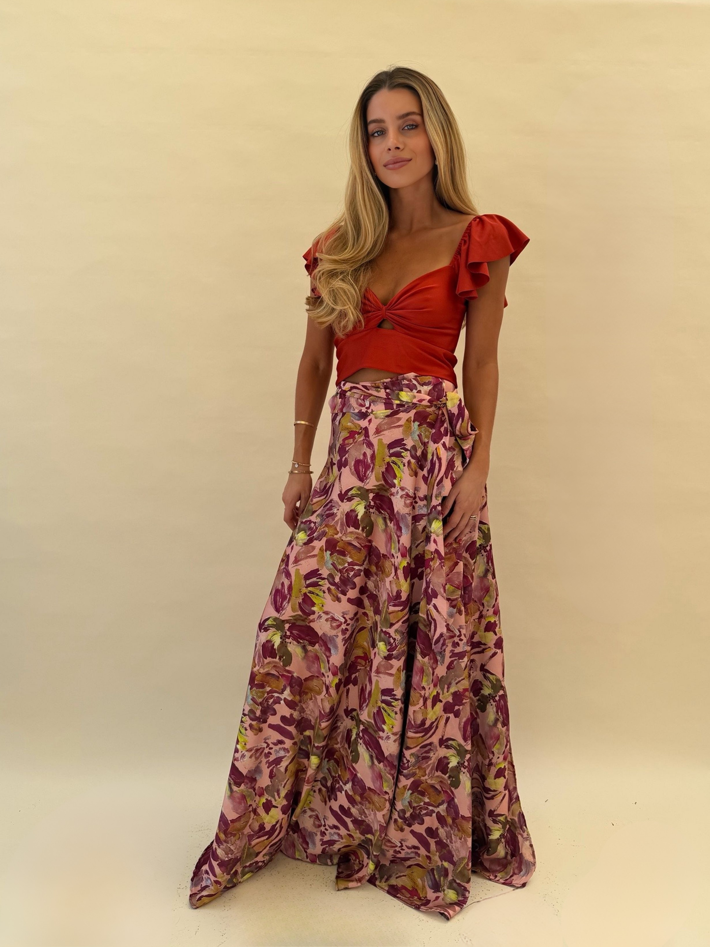 Falda Lucía - Rosado