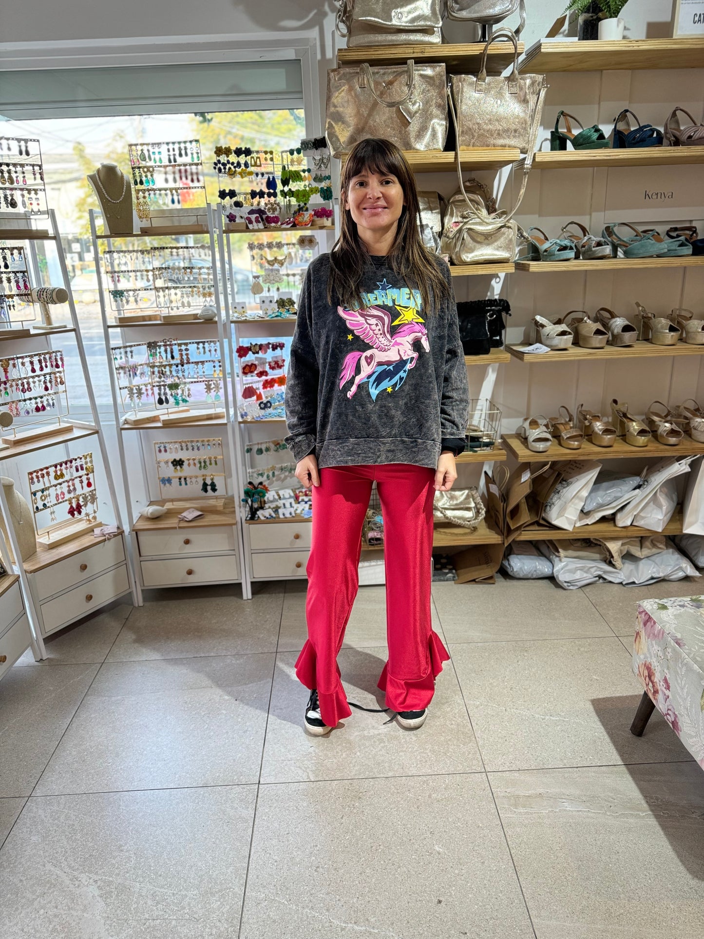 Patas Rosalía - Rojo