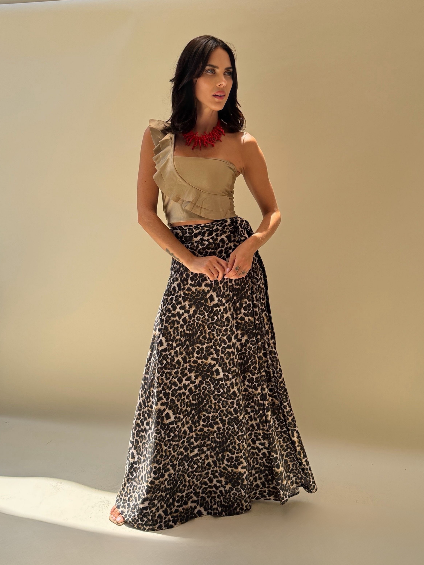 Falda Lucía - Leopardo