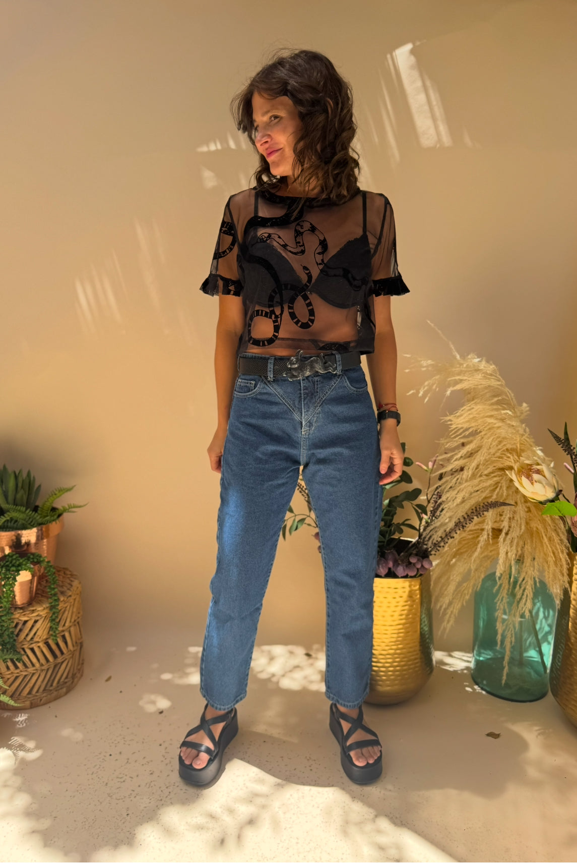 Polera Beatriz - Snake