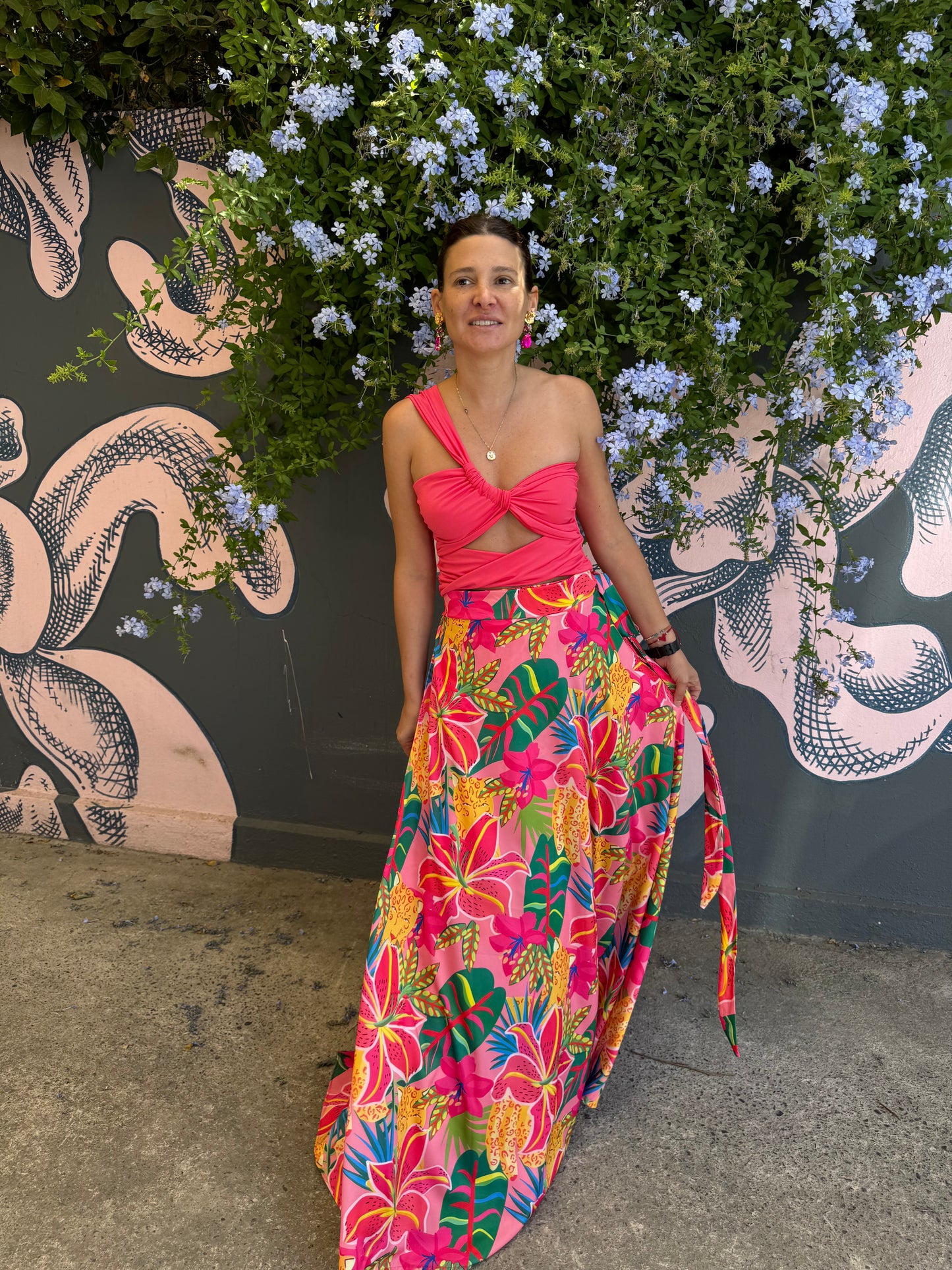 Falda Amelia tropical