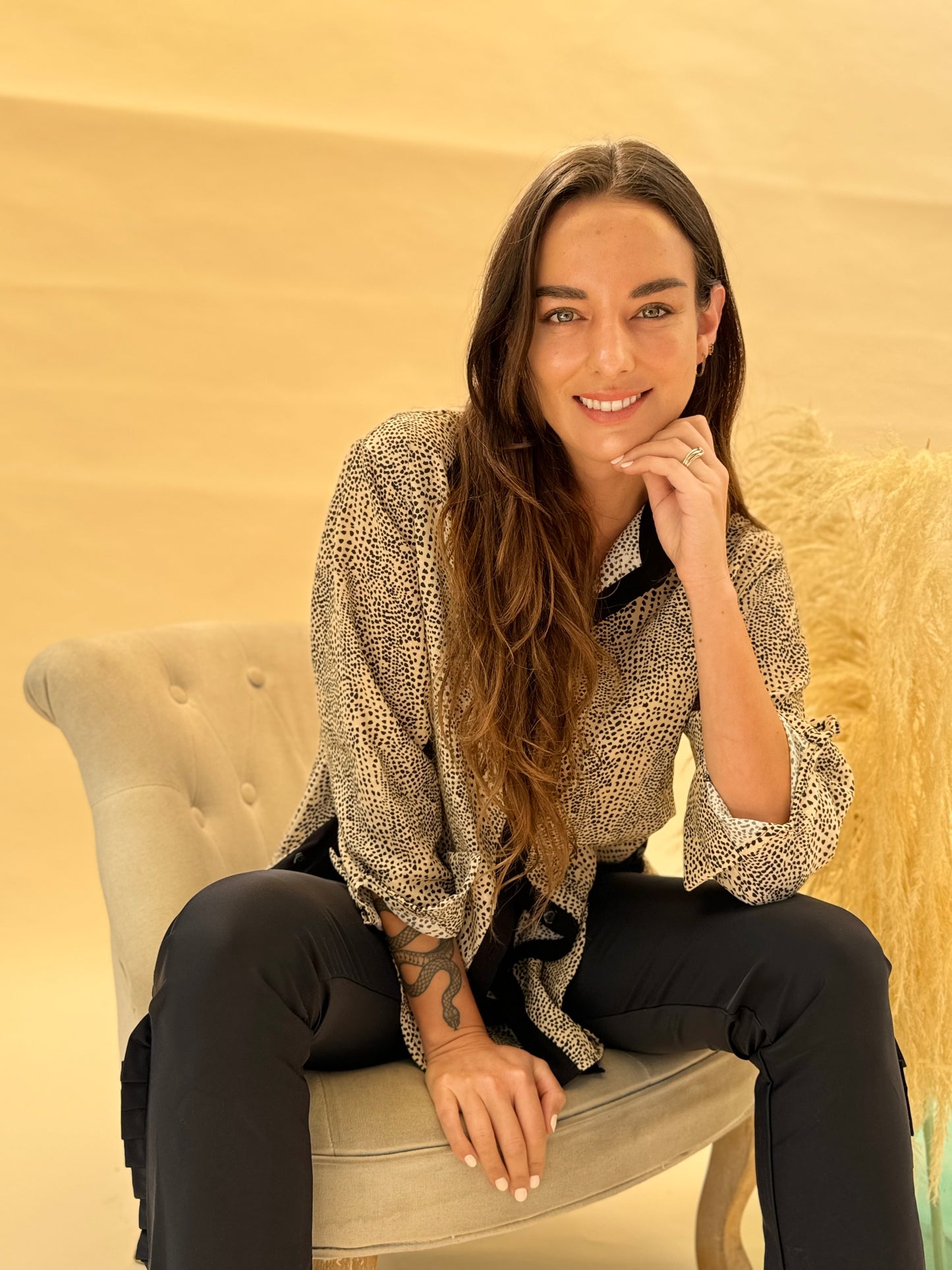 Blusa Graciela - Animal Print
