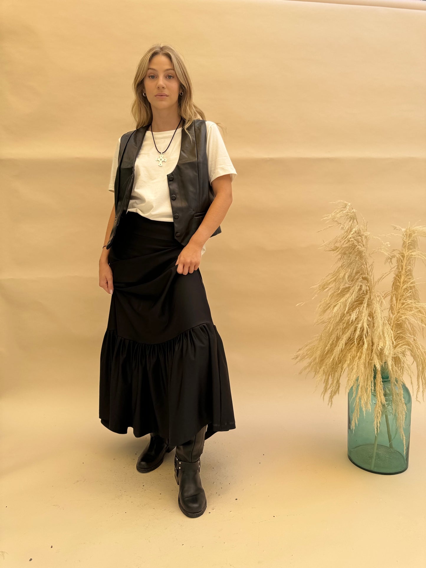 Falda María - Negro