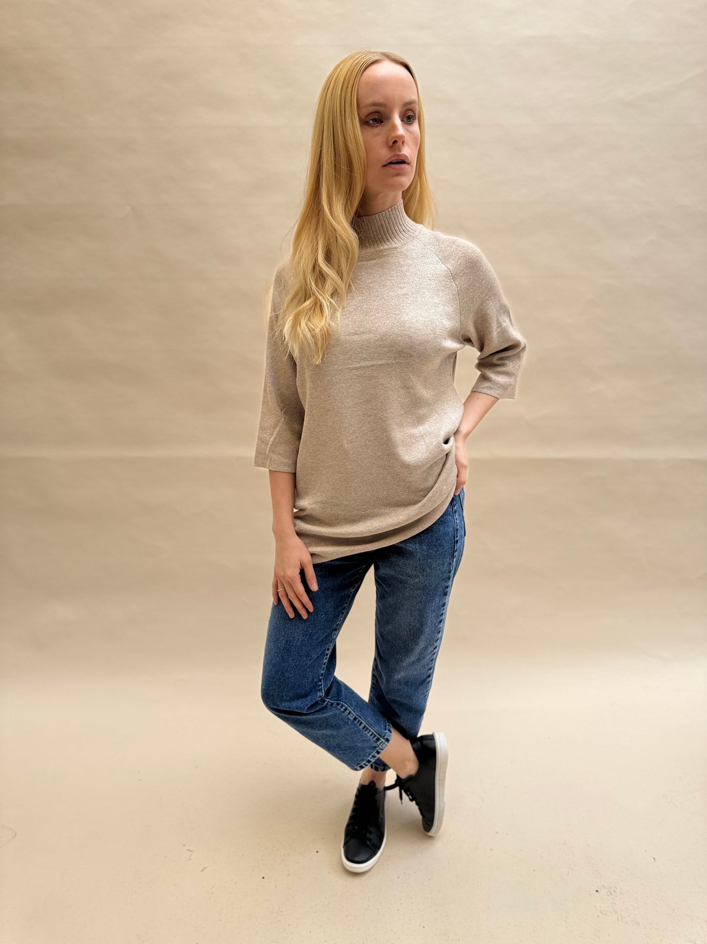 Chaleco Hilo - Beige