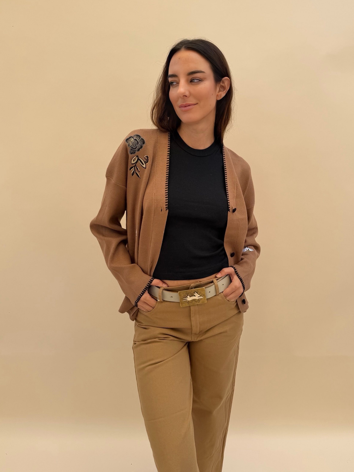 Chaleco Roma - Camel