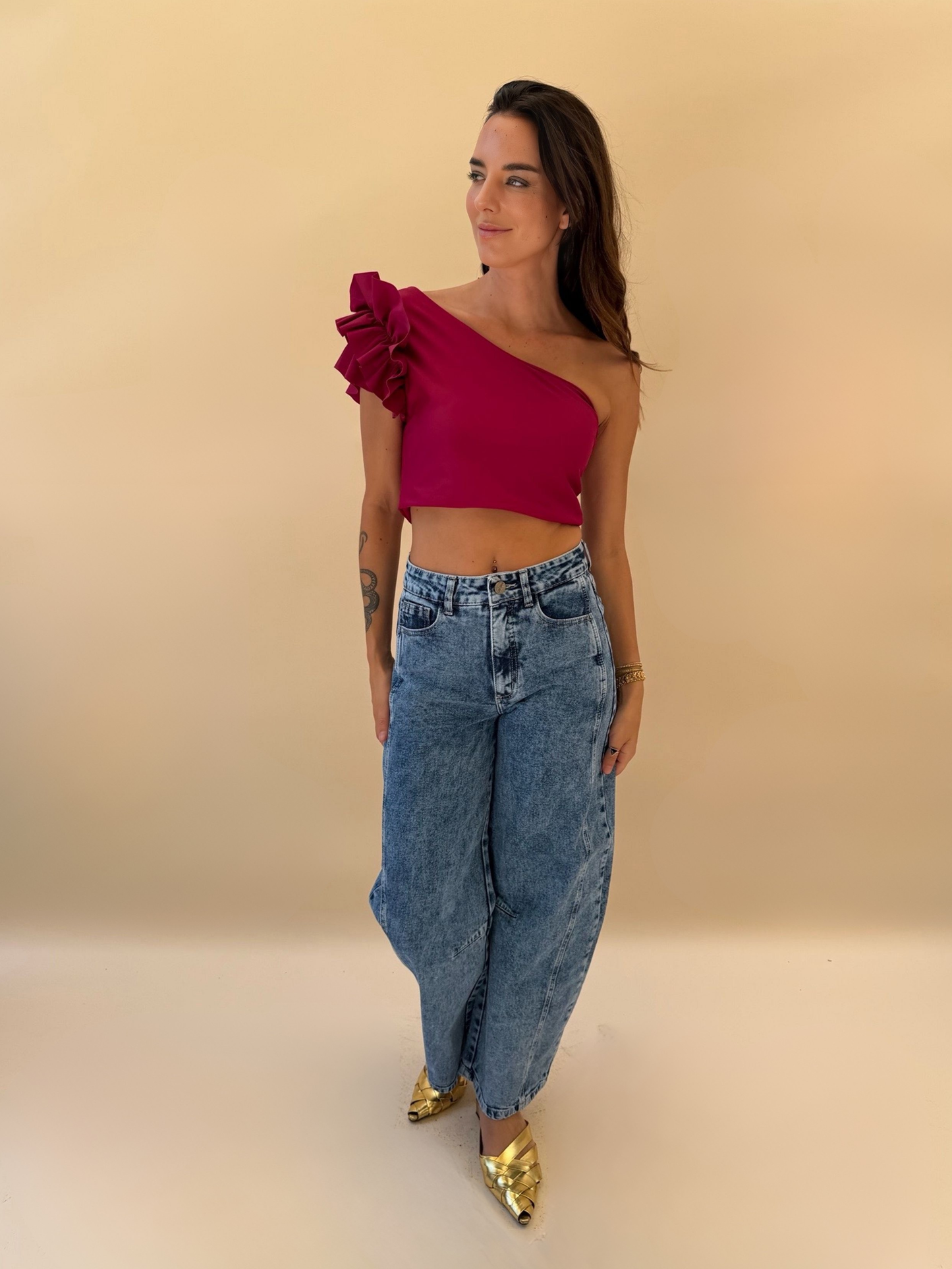 Top Milagros - Fucsia