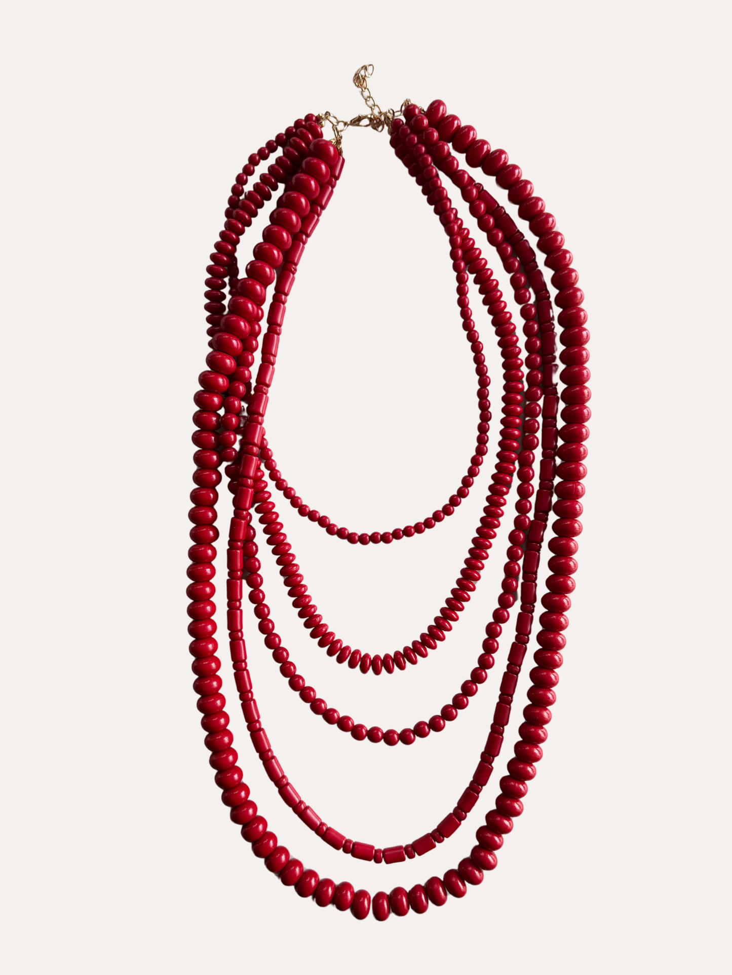 Collar Lupe - Rojo
