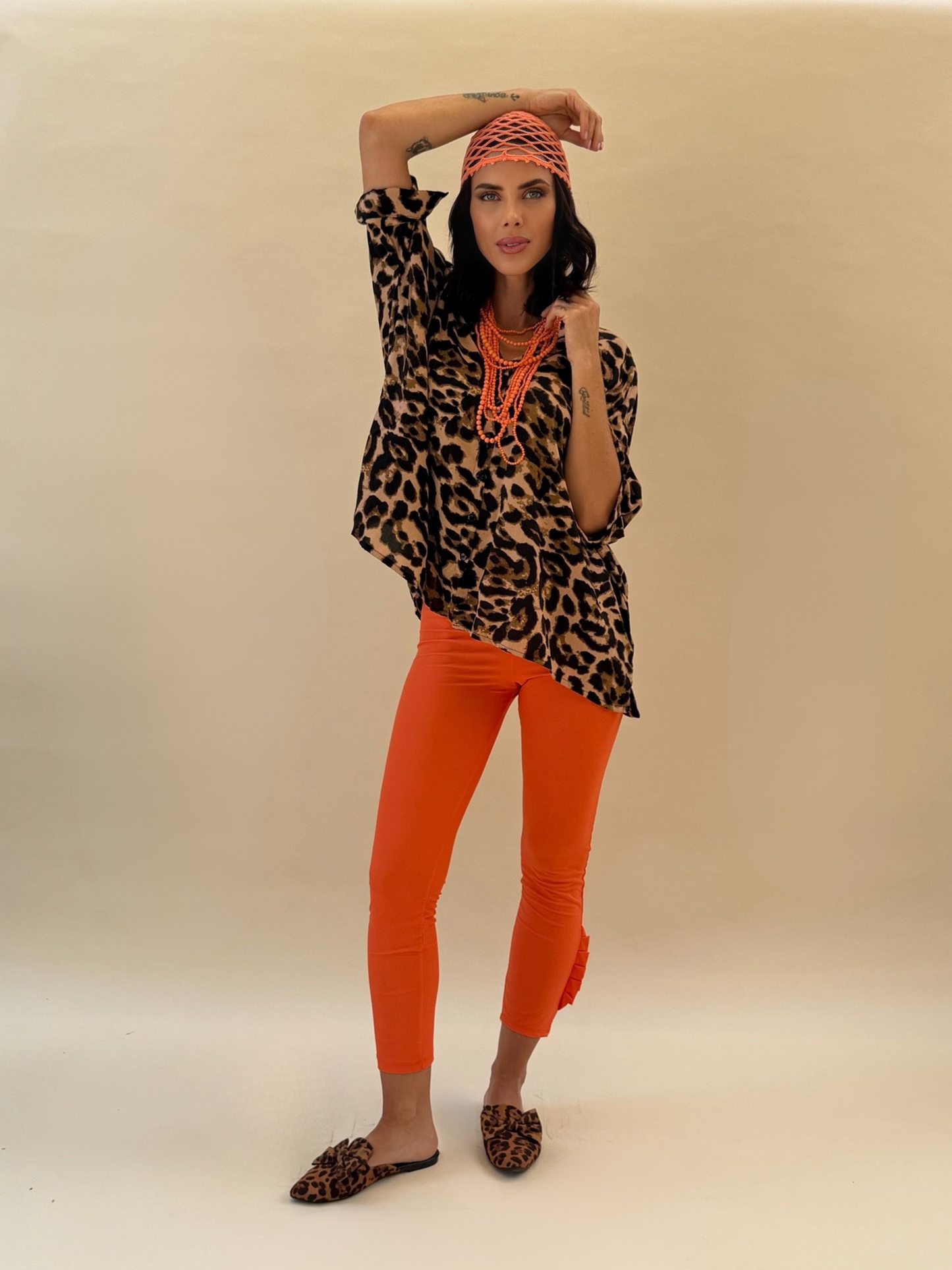 Blusa Paz - Leopardo