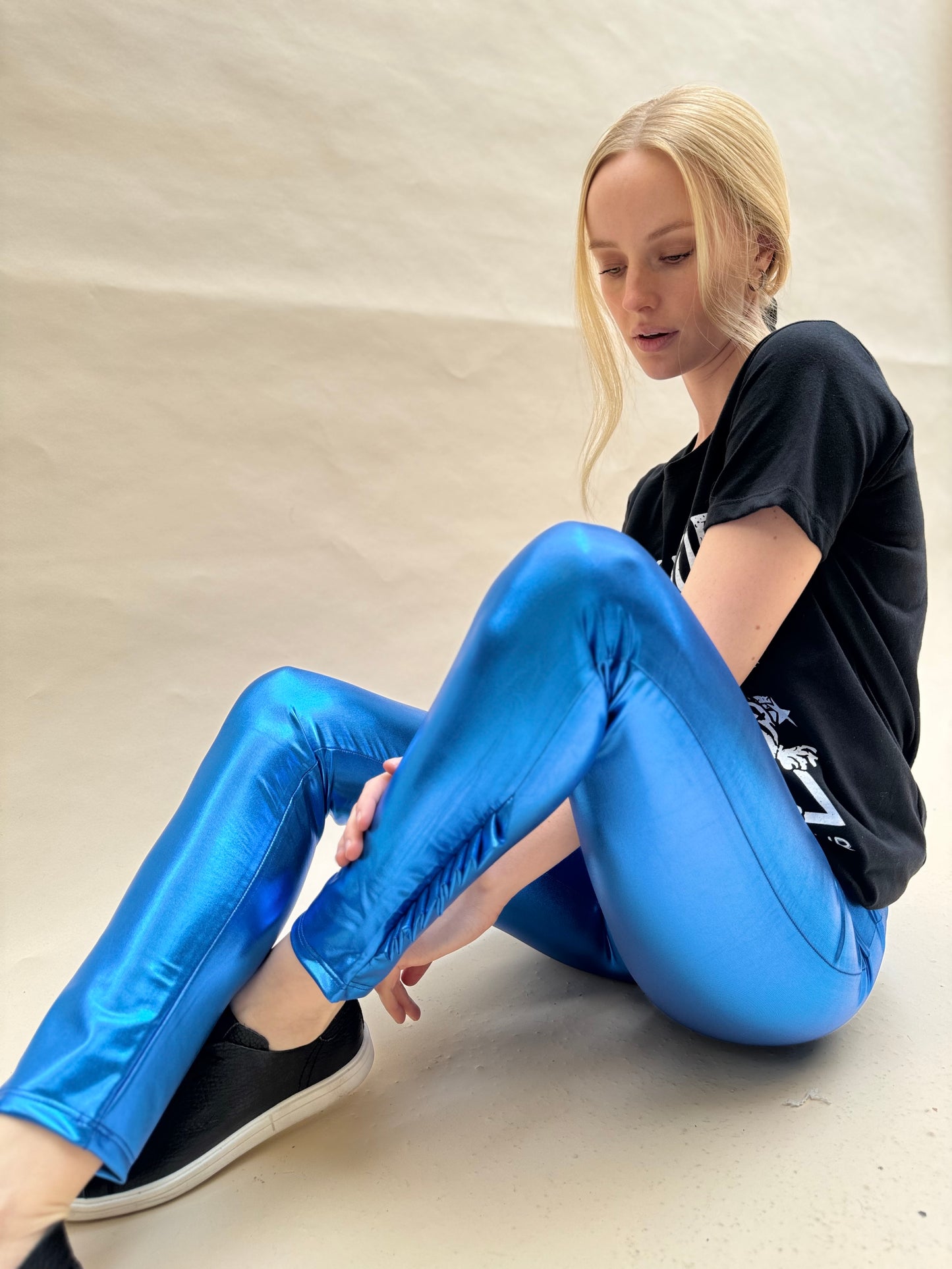 Patas Ema - Azul Metálico y vuelo Azul