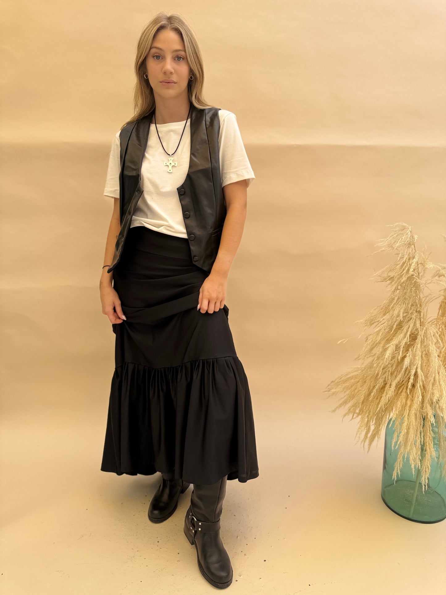 Falda María - Negro