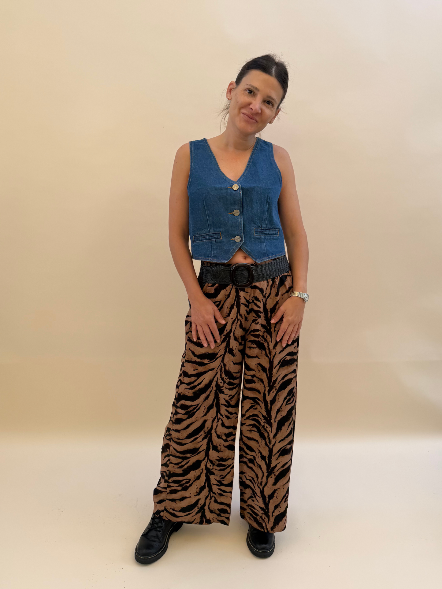 Pantalón Delfina - Print Café