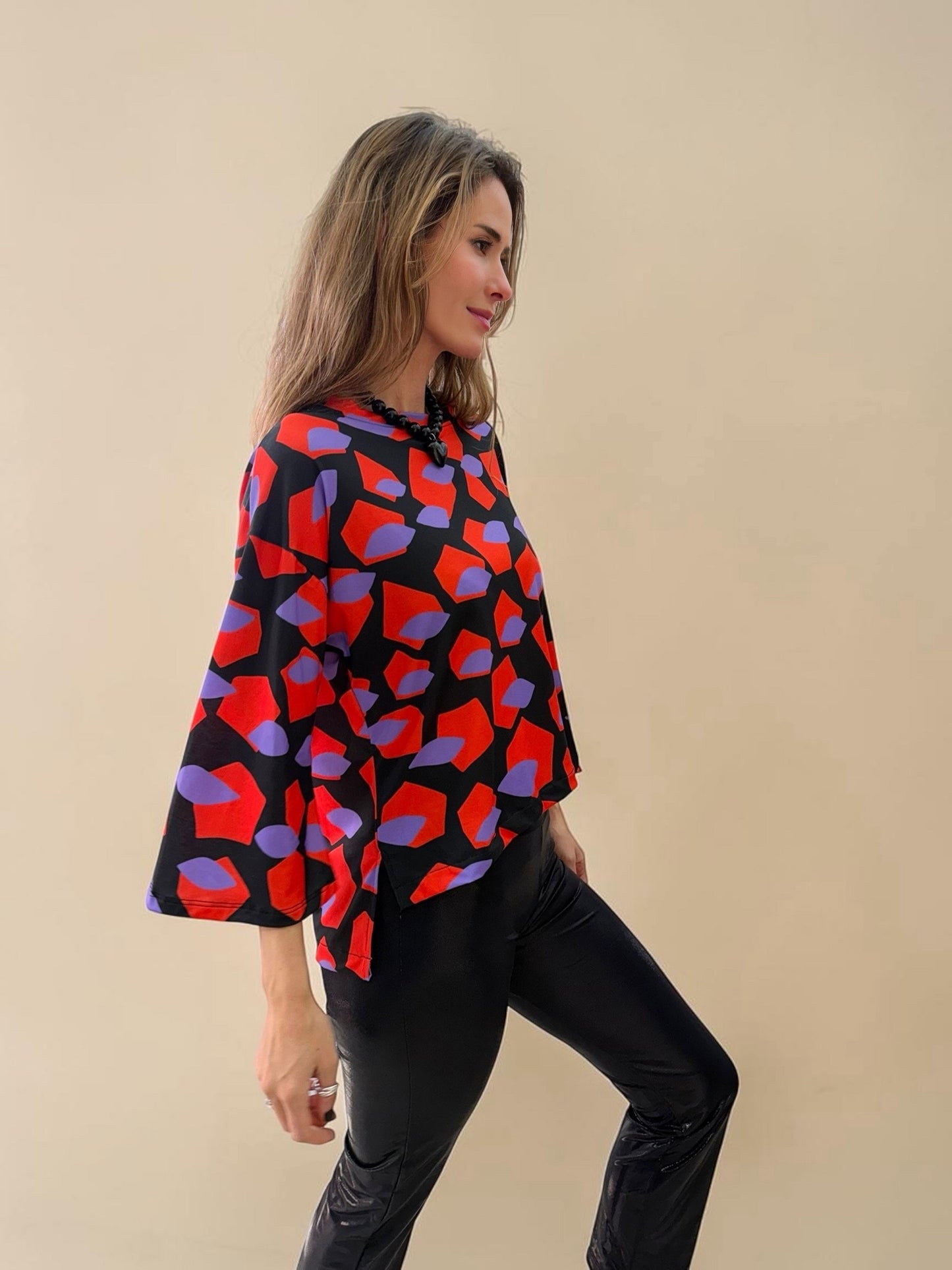 Polera Claudia - Geométrica
