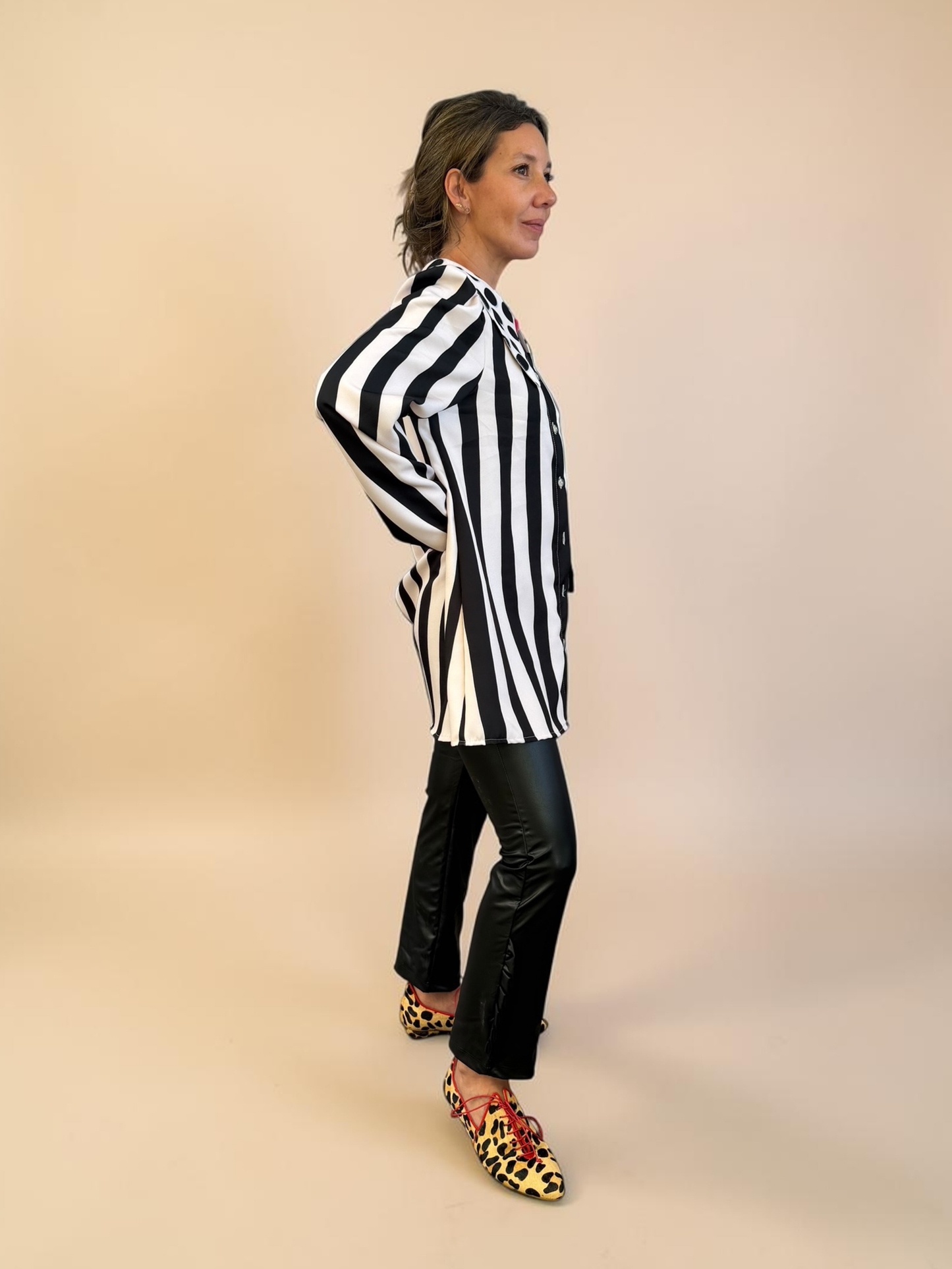 Blusa Clarita - Rayas y Puntos