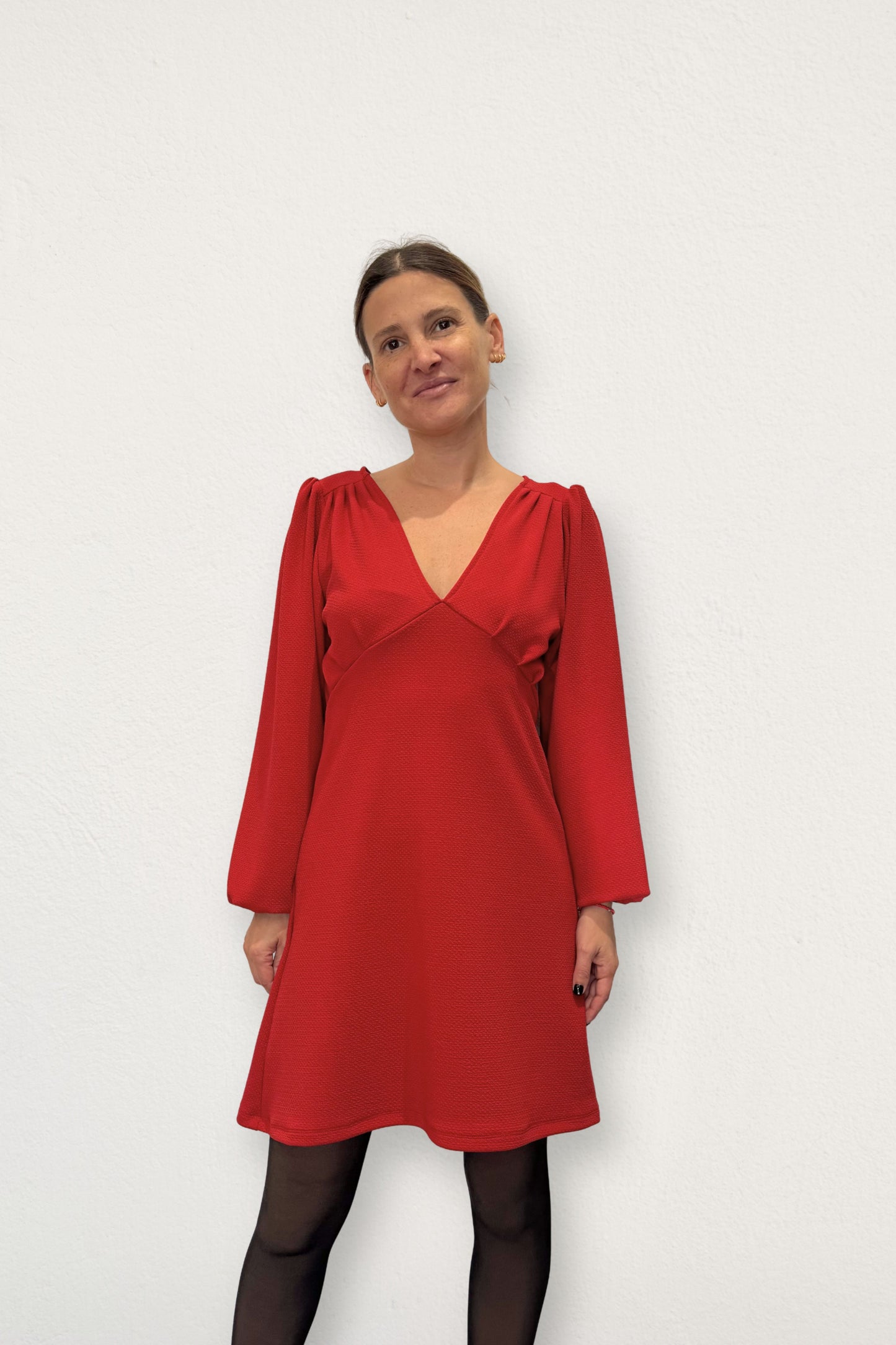 Vestido Amparo rojo