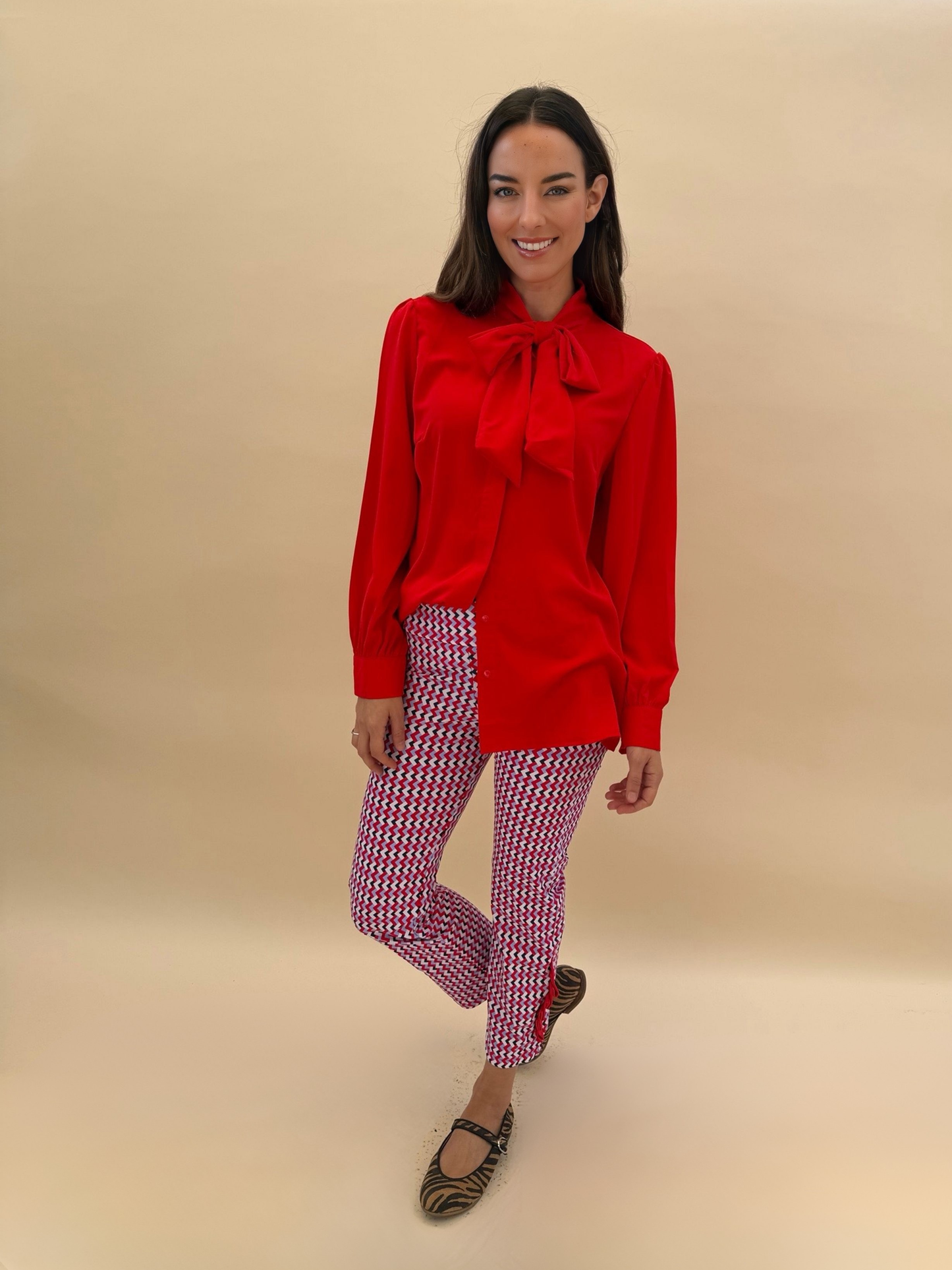 Blusa Flori - Rojo