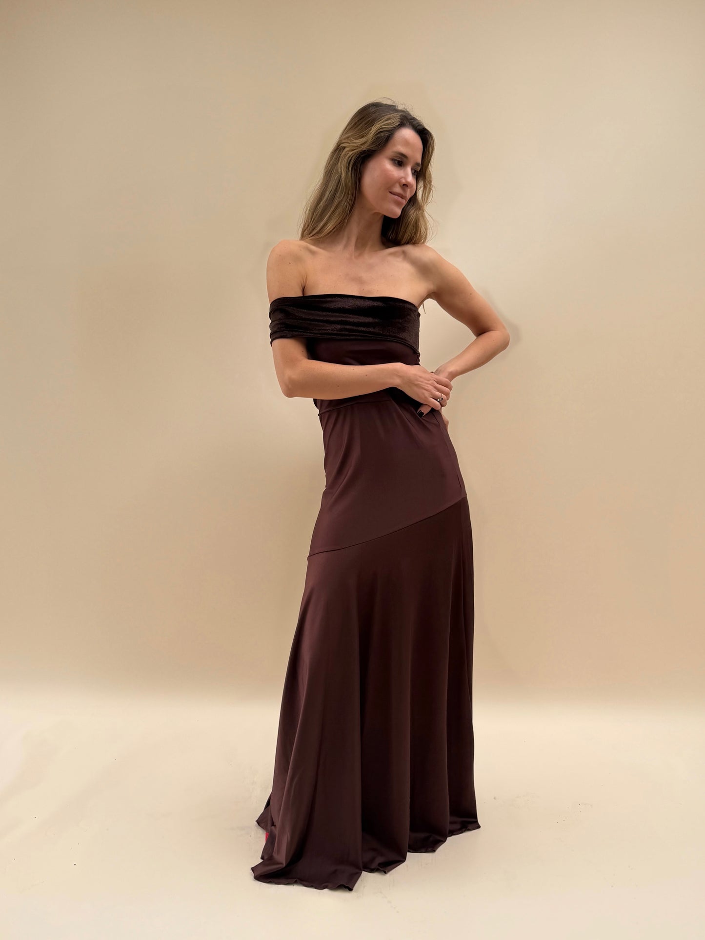 Vestido Mila - Café