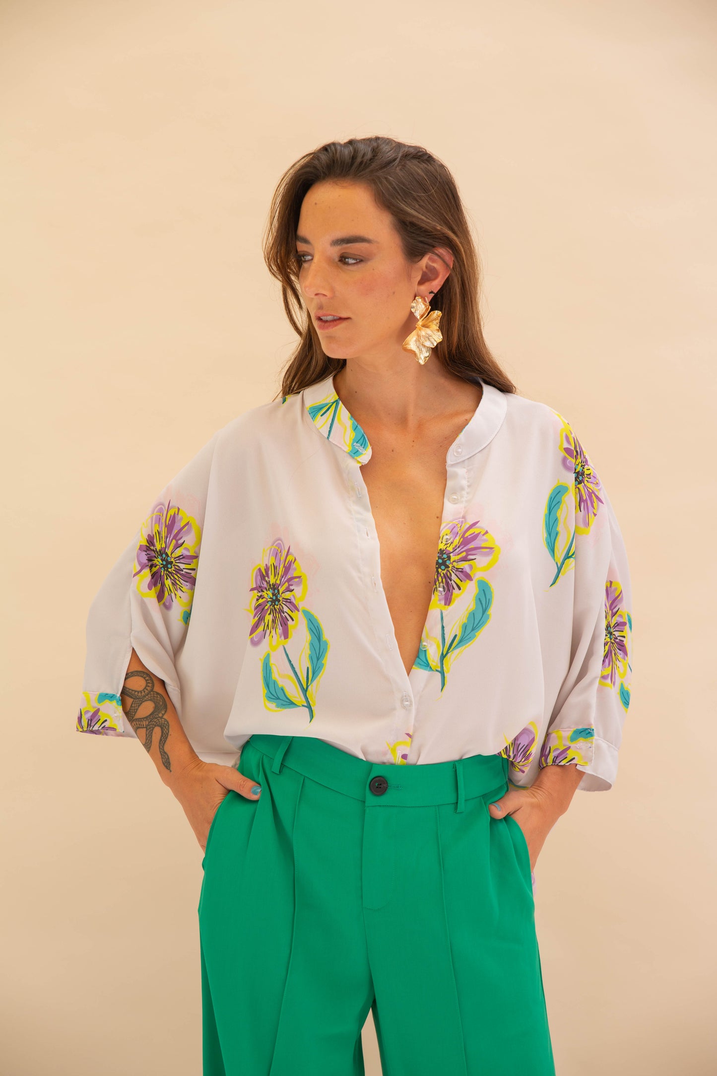 Blusa Paz - Lila