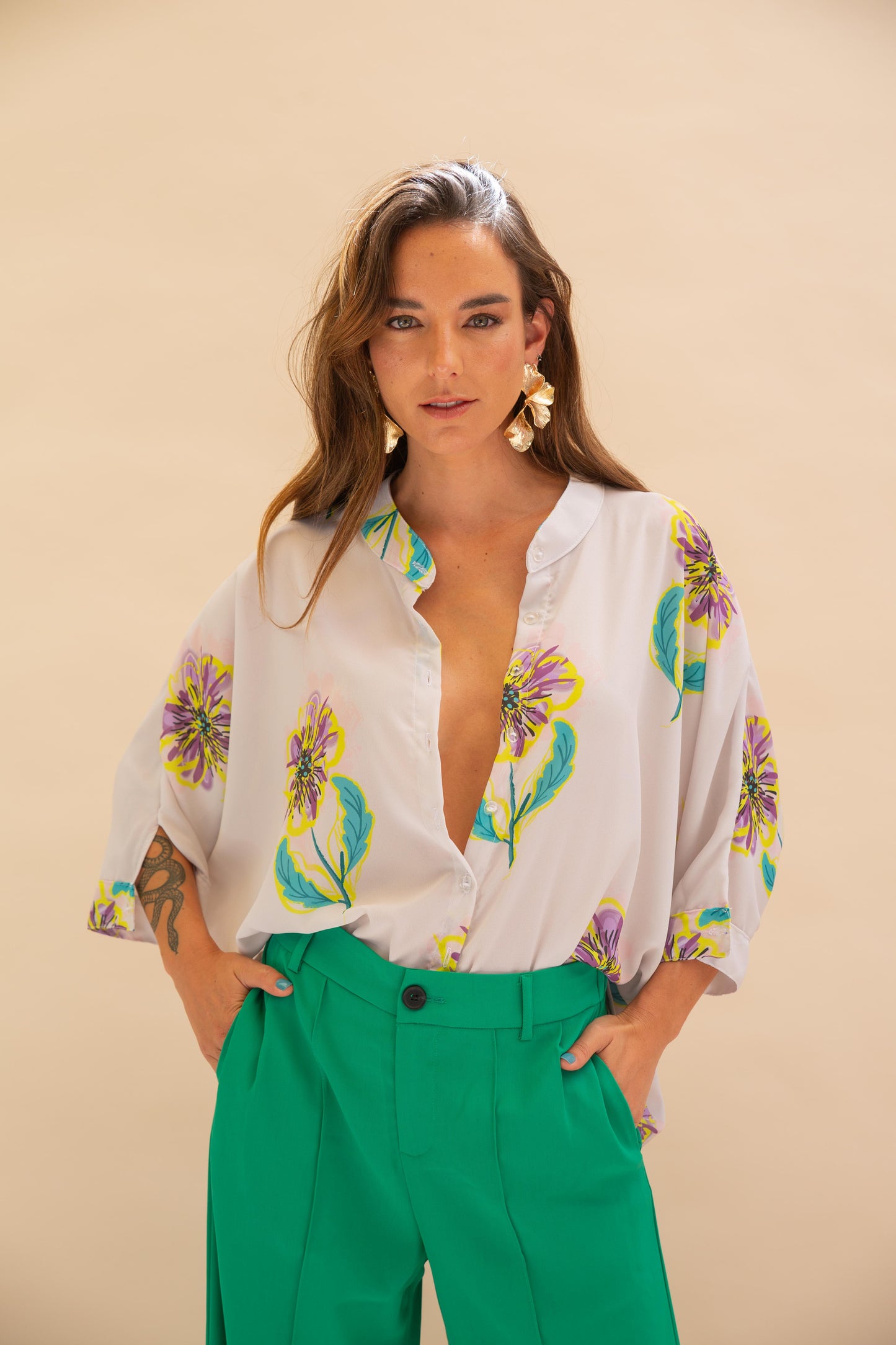 Blusa Paz - Lila