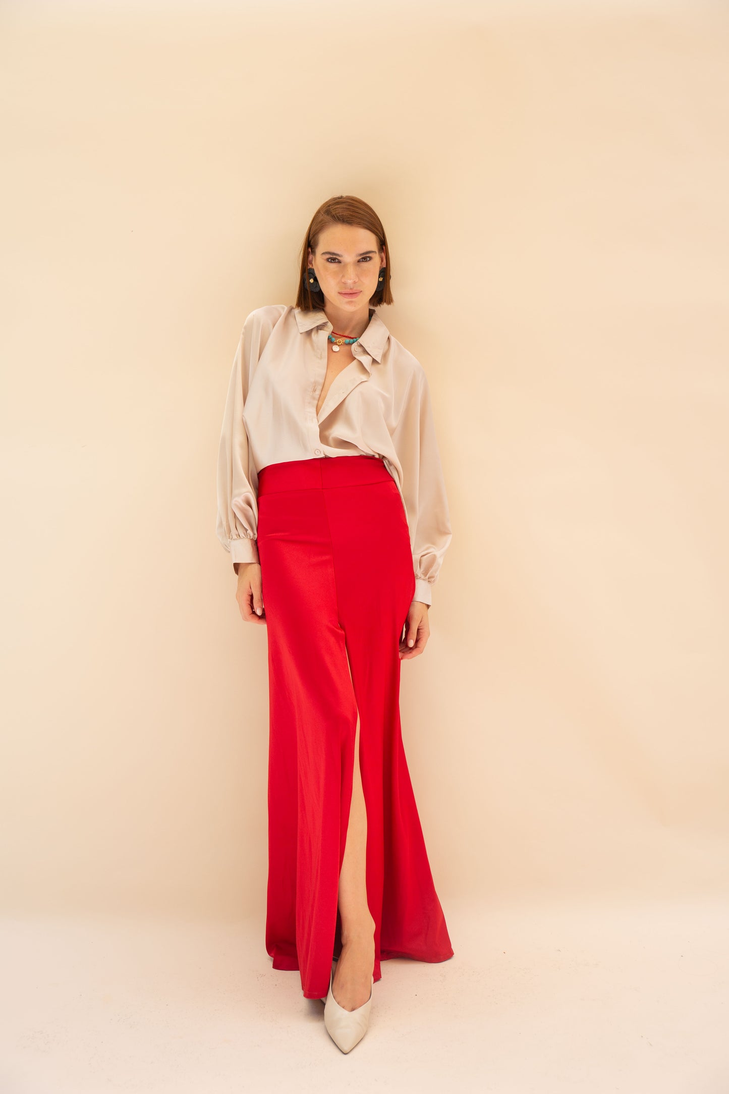 Blusa Chiara - Champaña