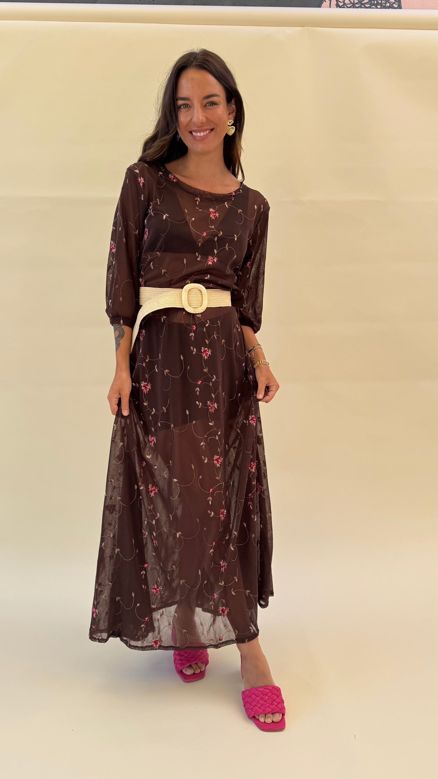 Vestido Beatriz - Toffee