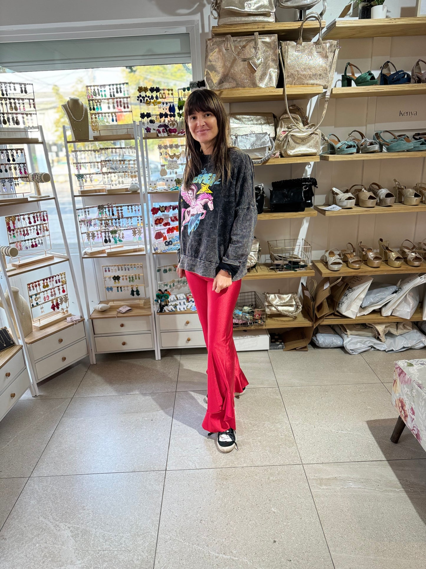 Patas Rosalía - Rojo