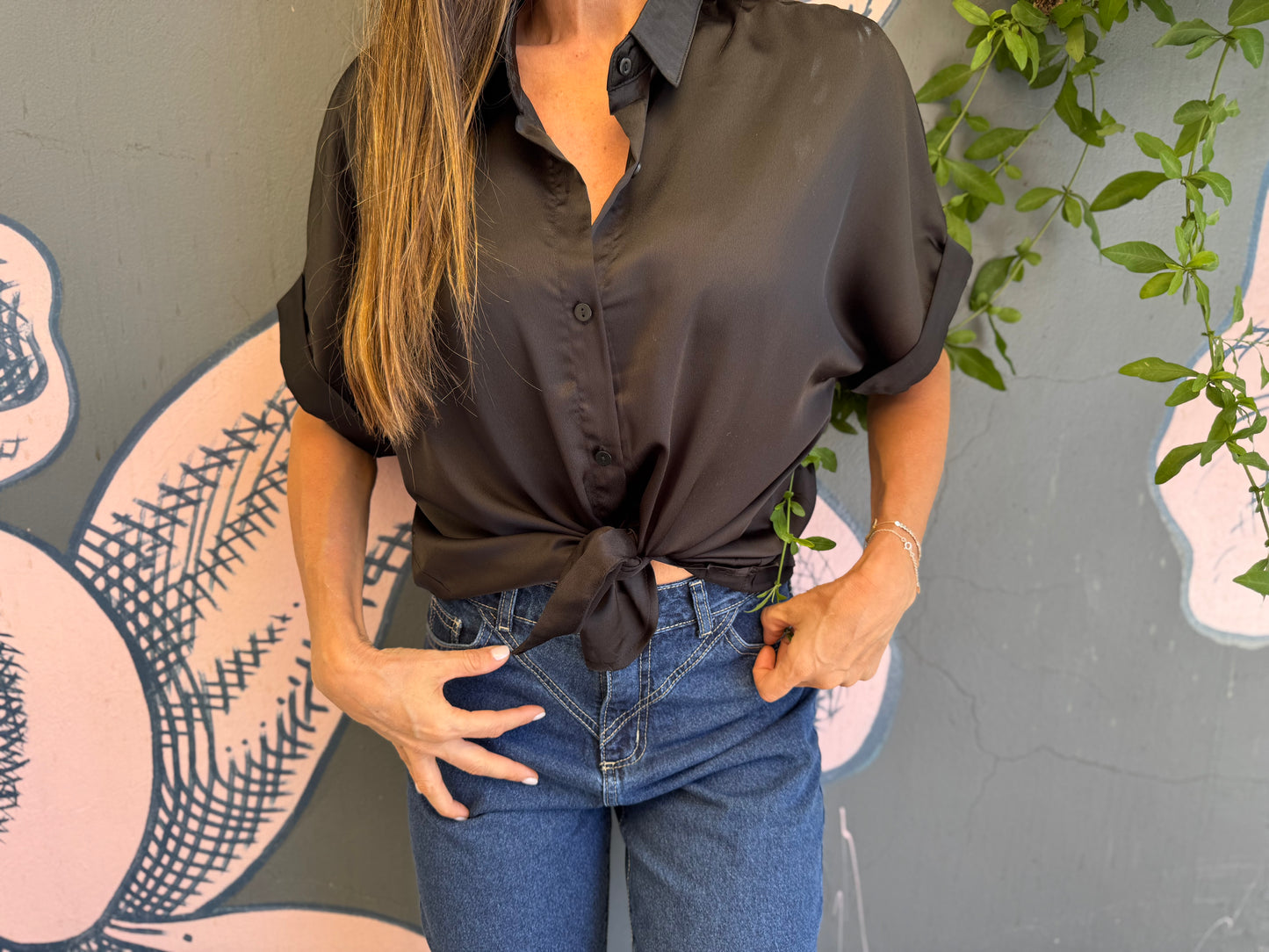 Blusa Titi - Negro