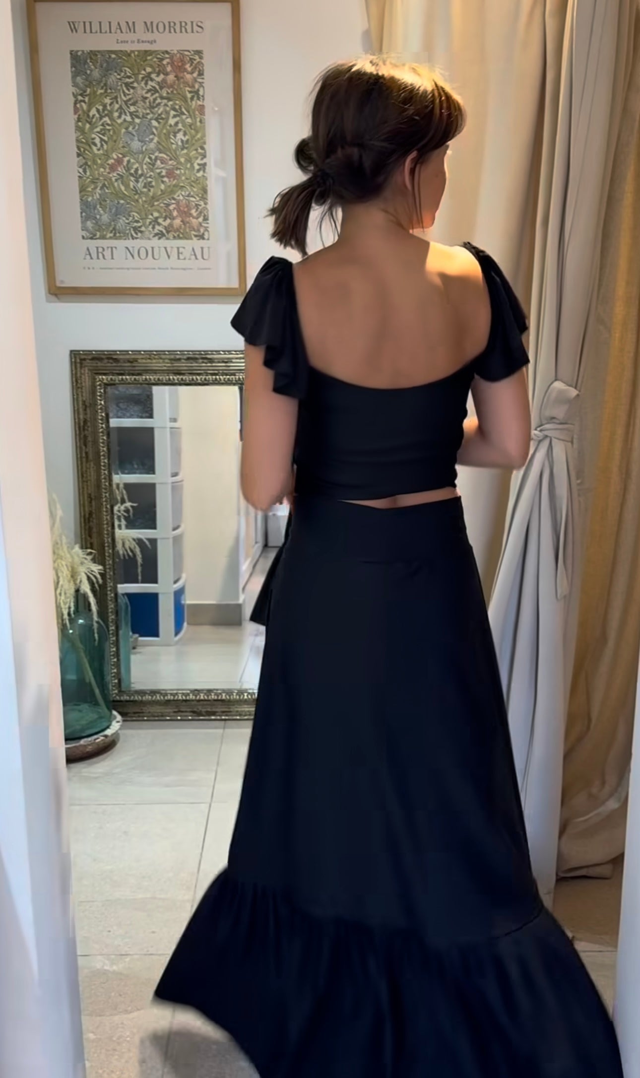 Top Ariel - Negro