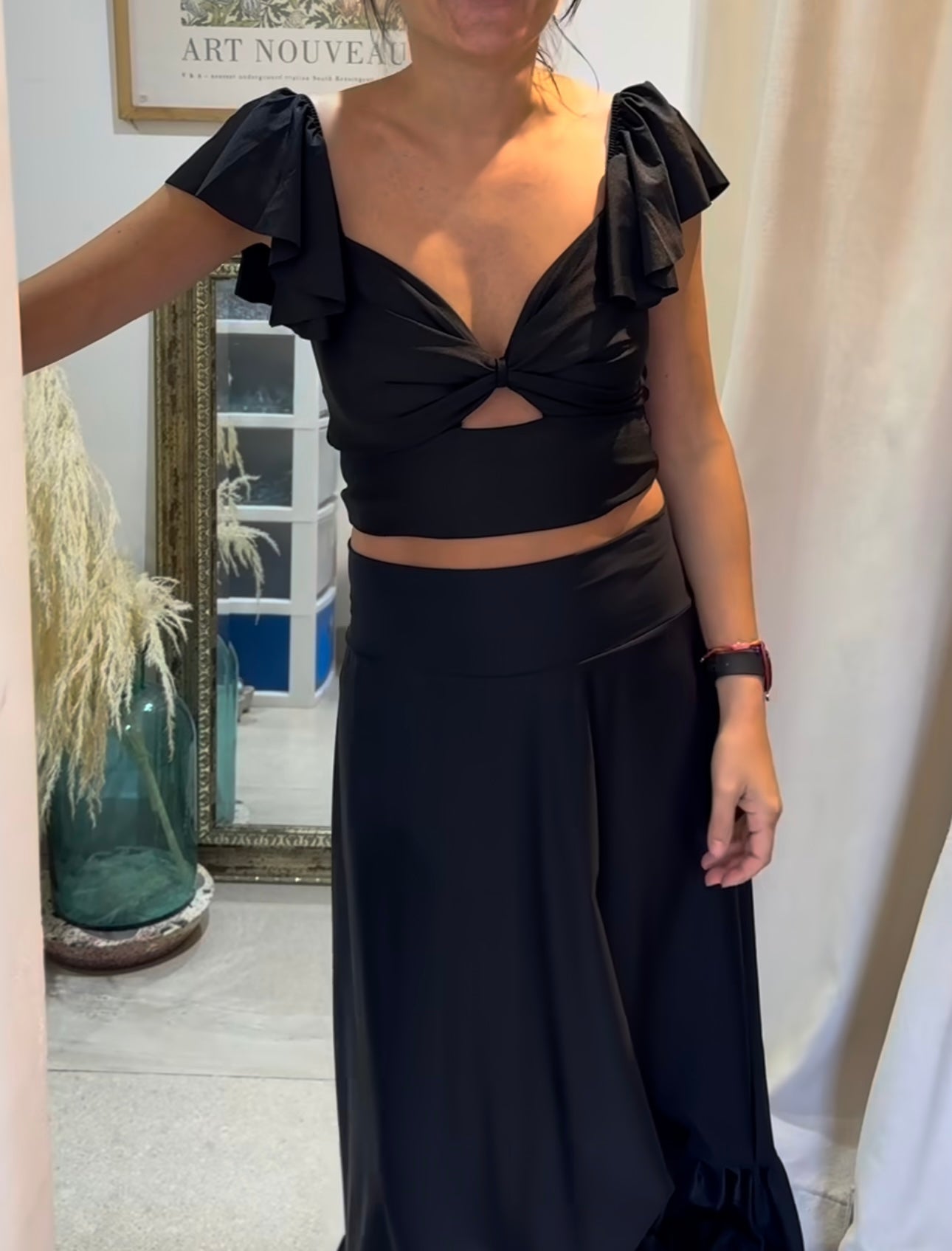 Top Ariel - Negro