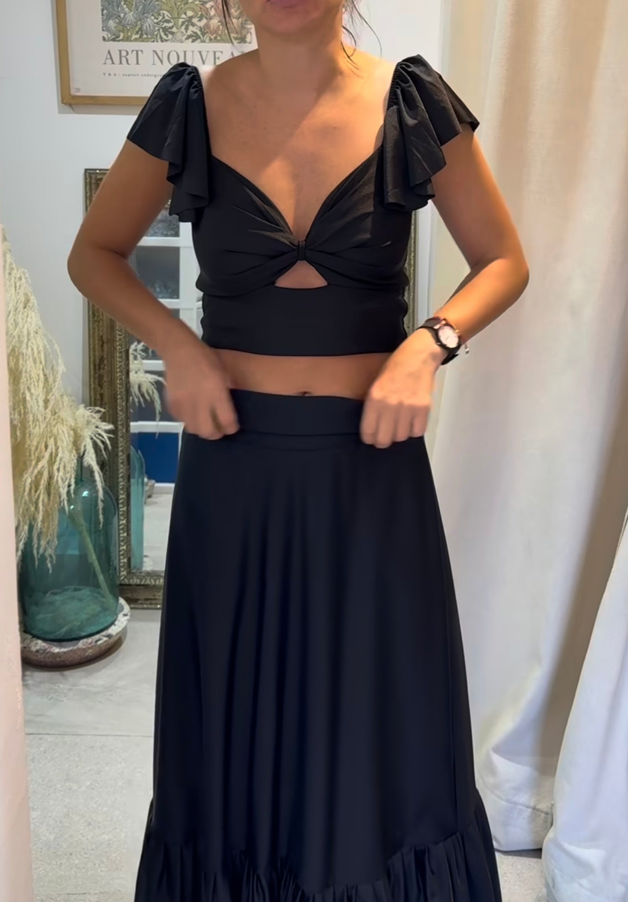 Top Ariel - Negro
