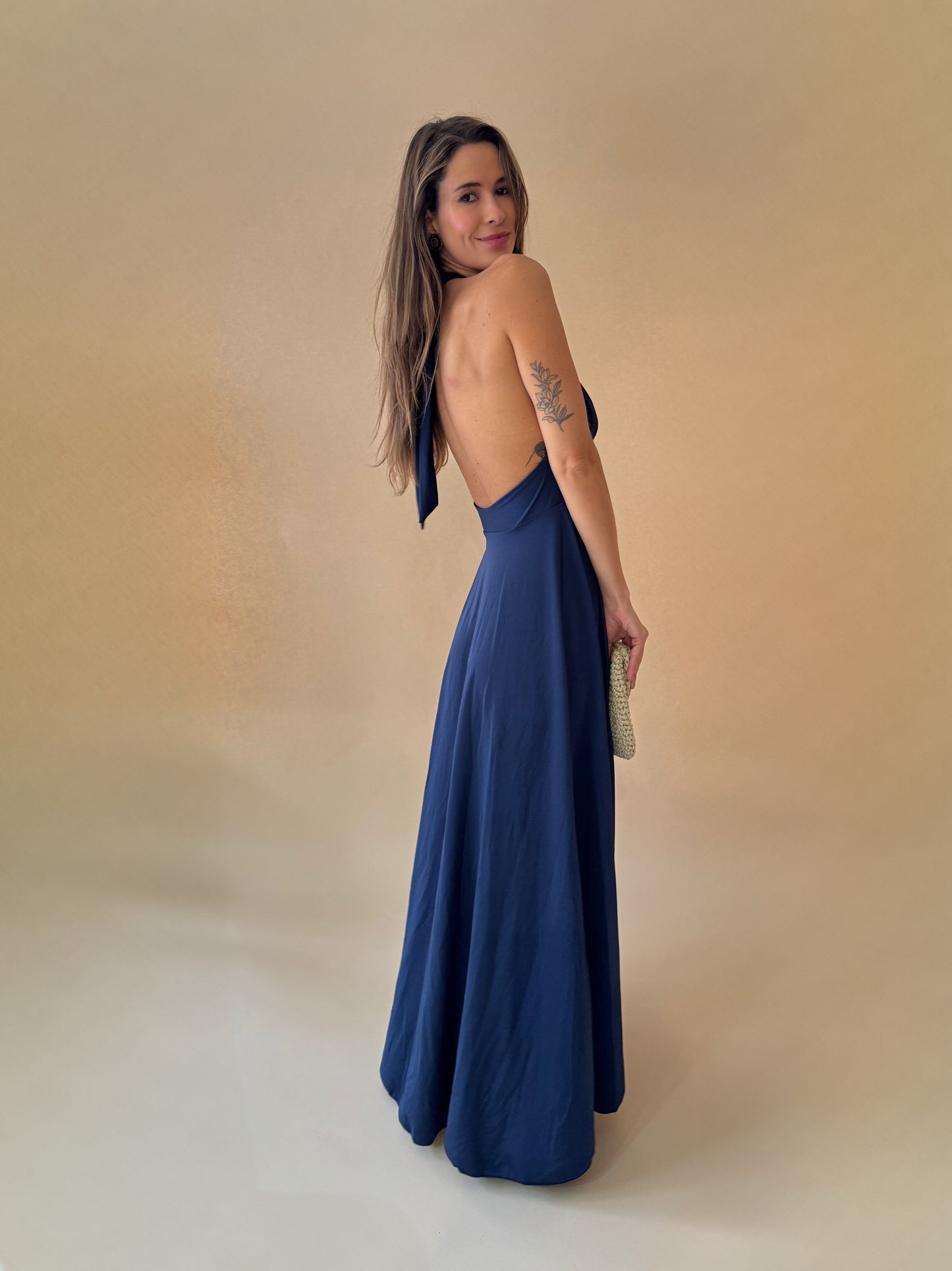 Vestido Lili - Azul marino