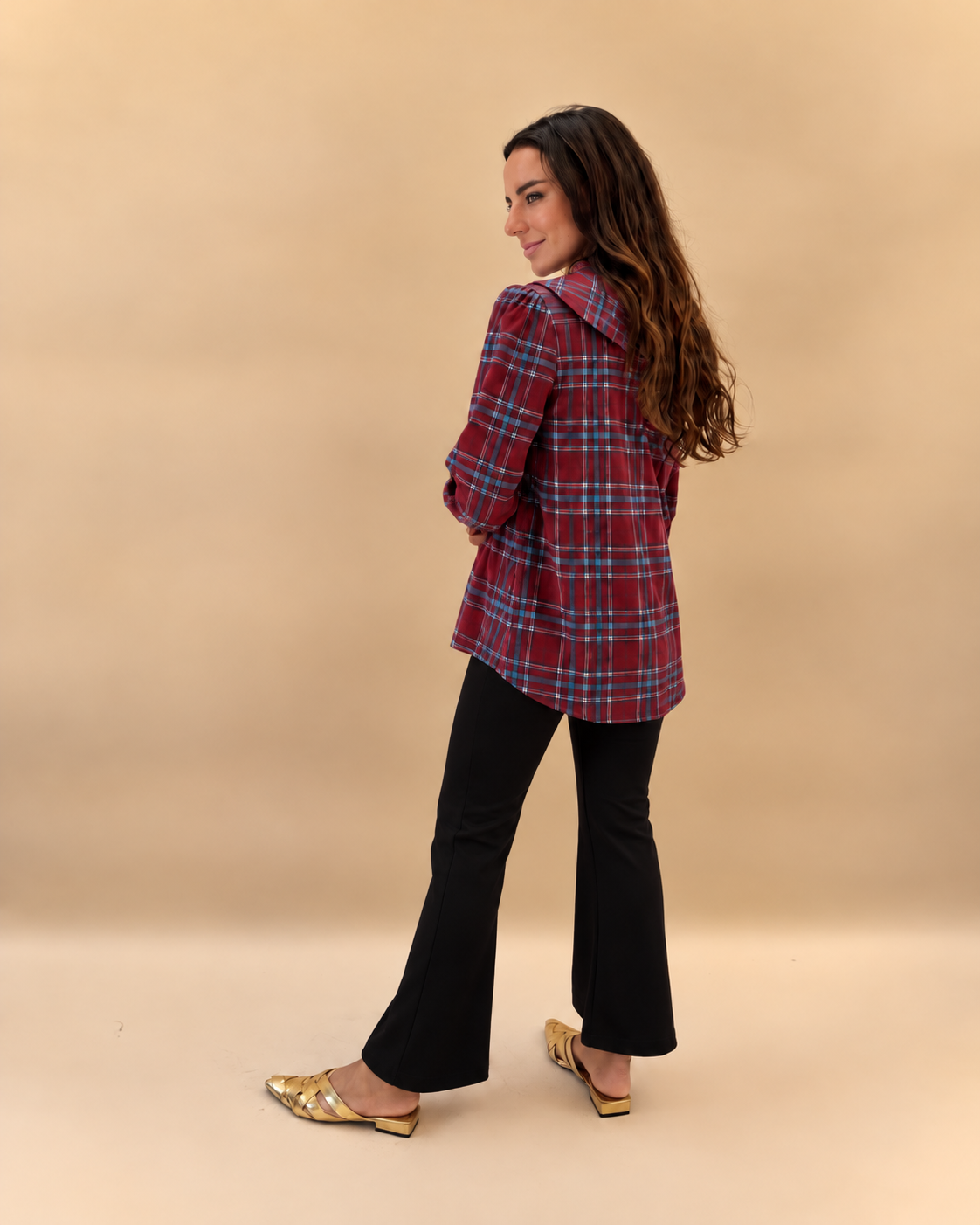 Blusa Clarita - Cuadrille Burdeo