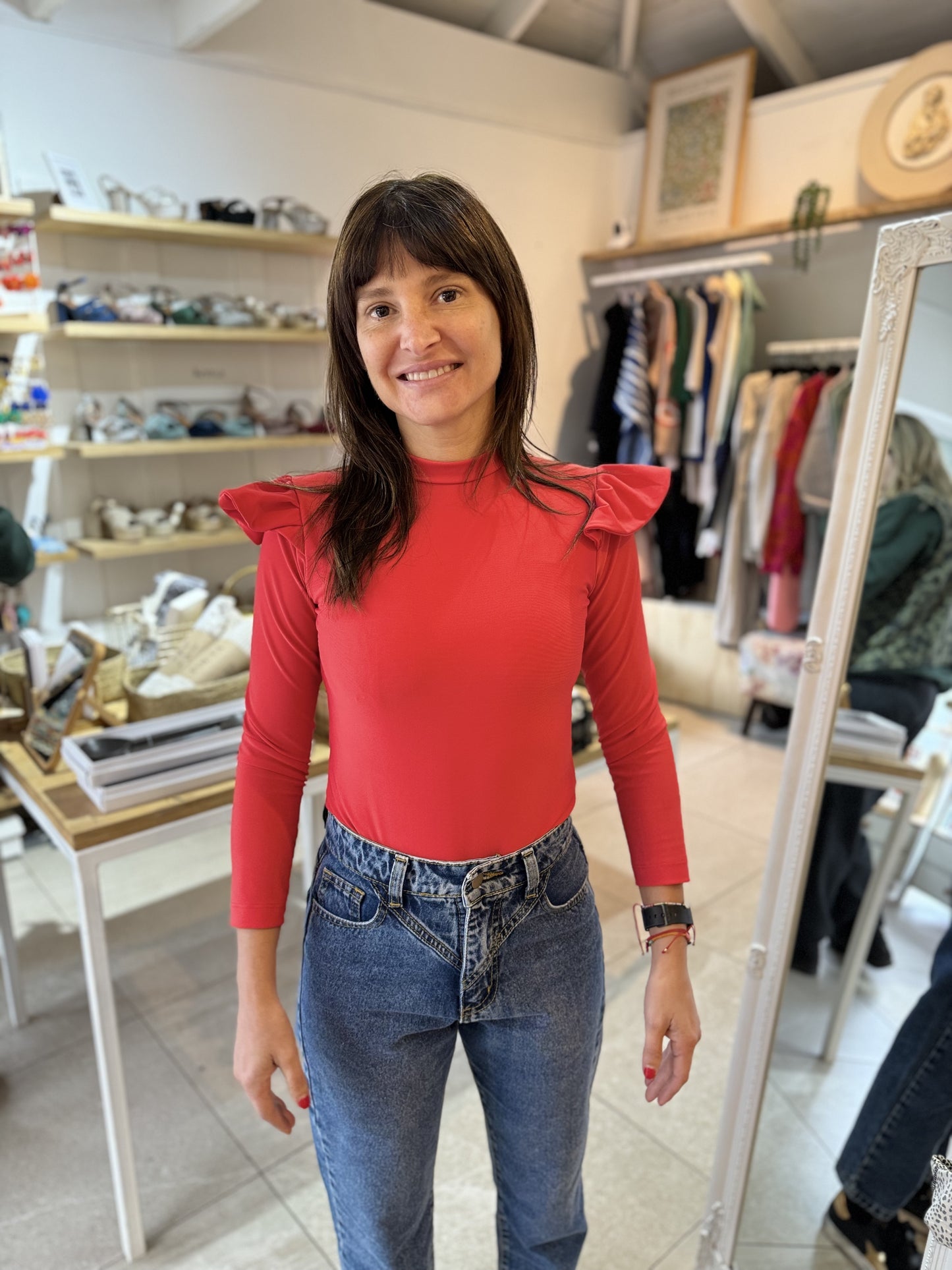 Body Constanza Rojo vuelo Rojo