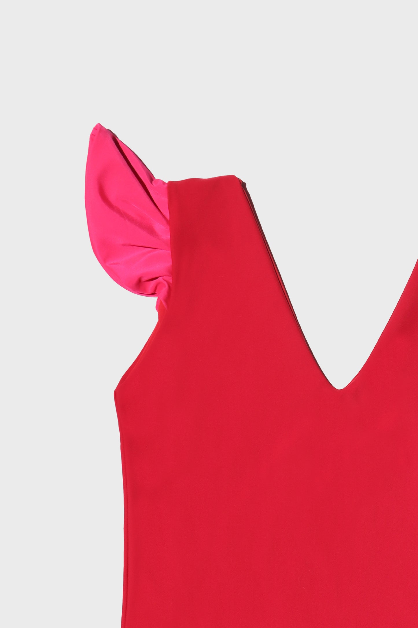 Top Sara - Rojo y Fucsia