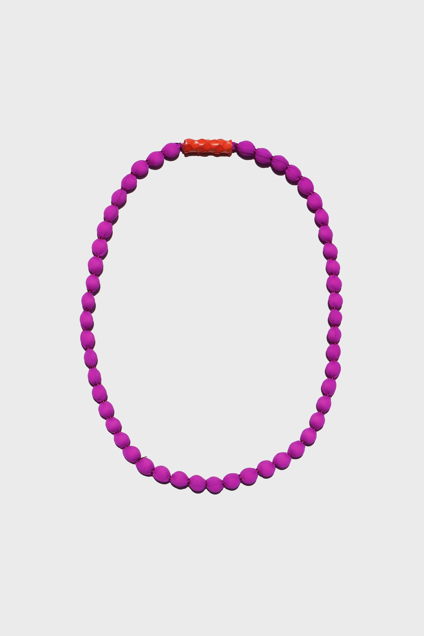 Collar - Violeta y Naranjo