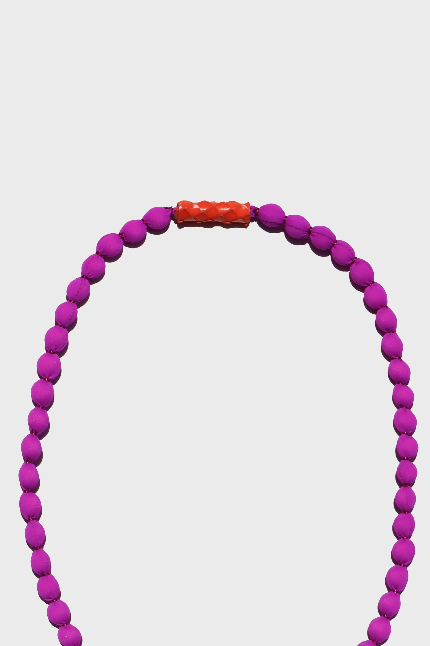 Collar - Violeta y Naranjo