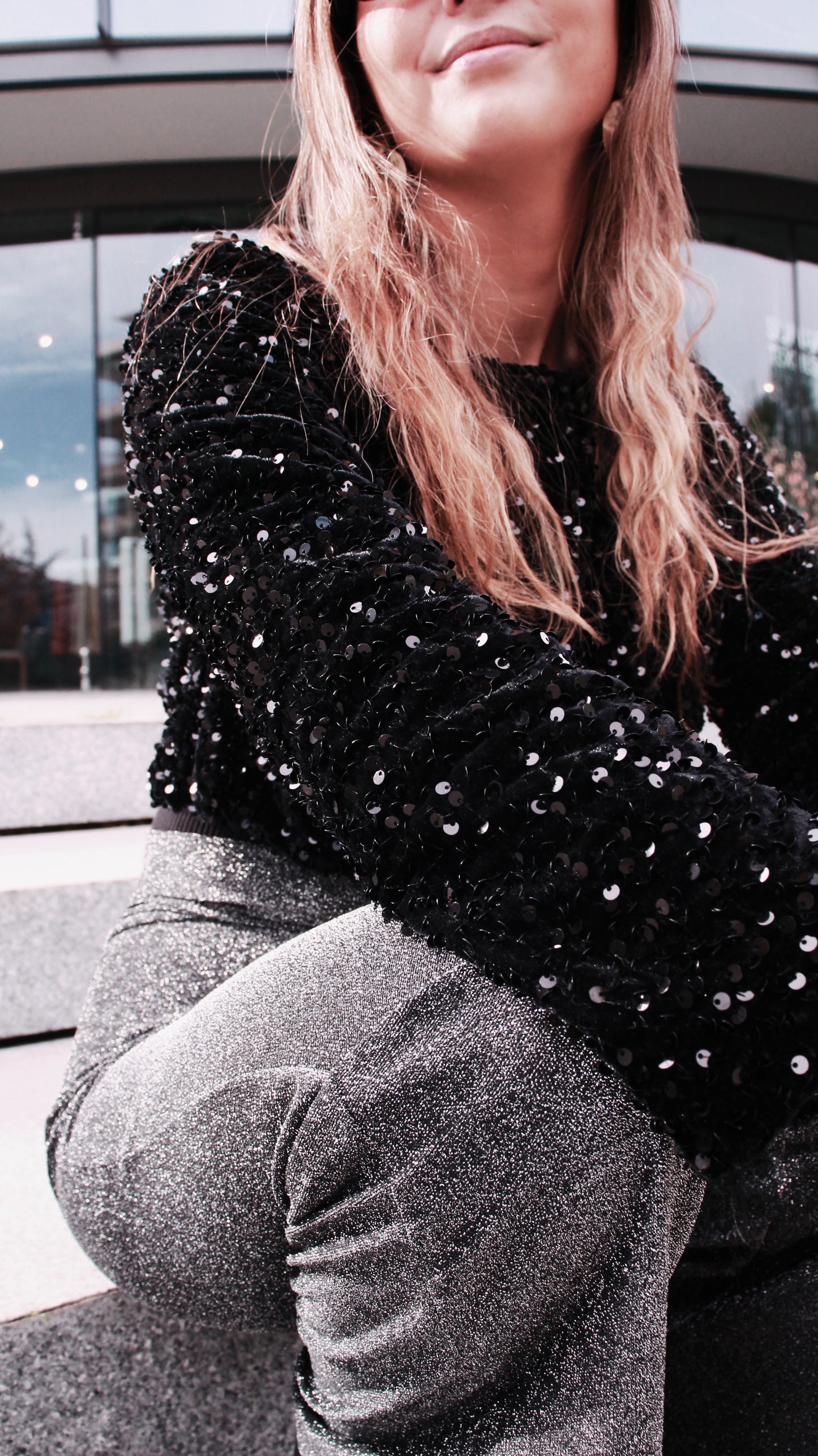 Patas Palazzo - Silver Brillo