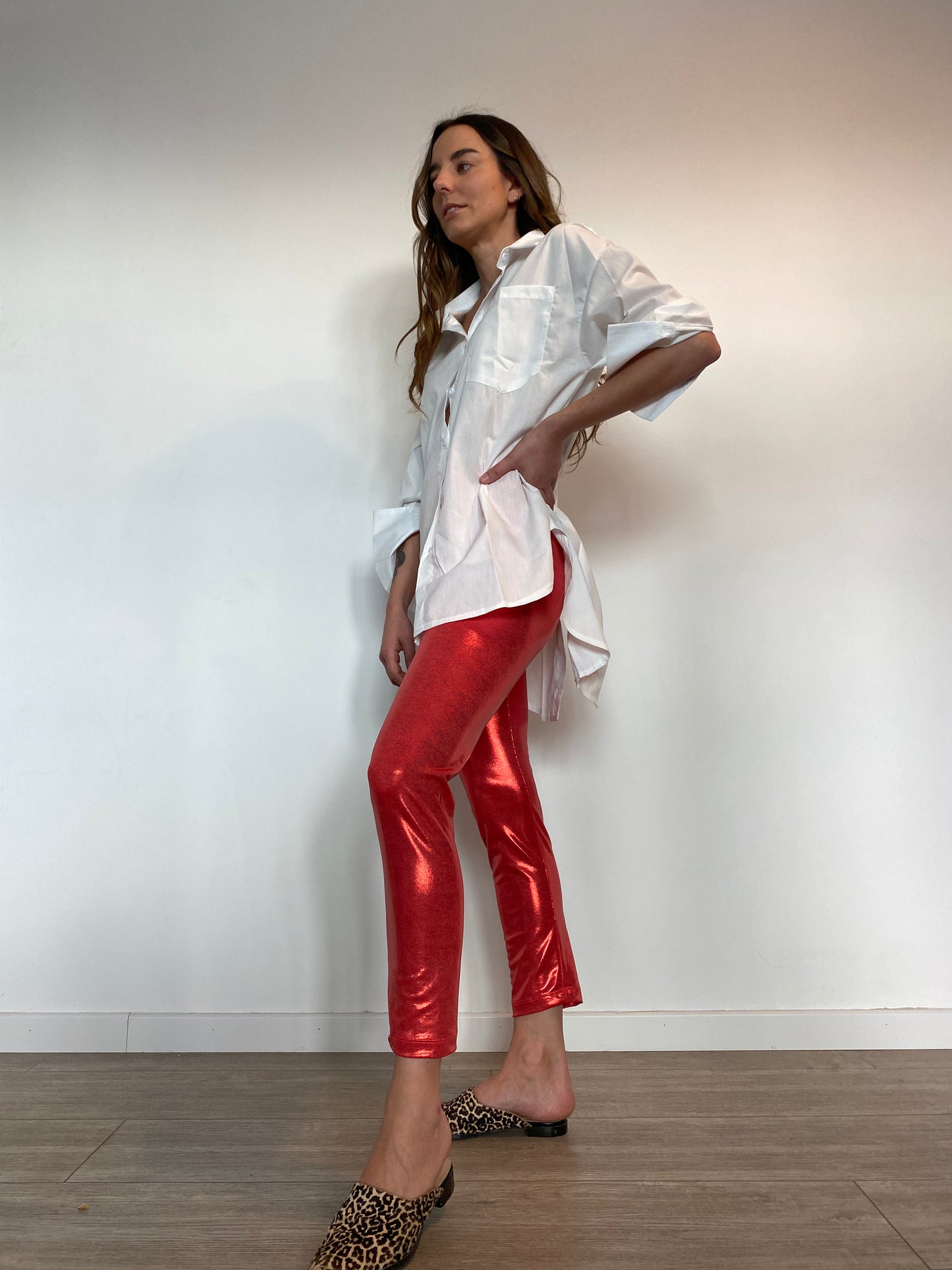 Patas Ema - Rojo Metálico