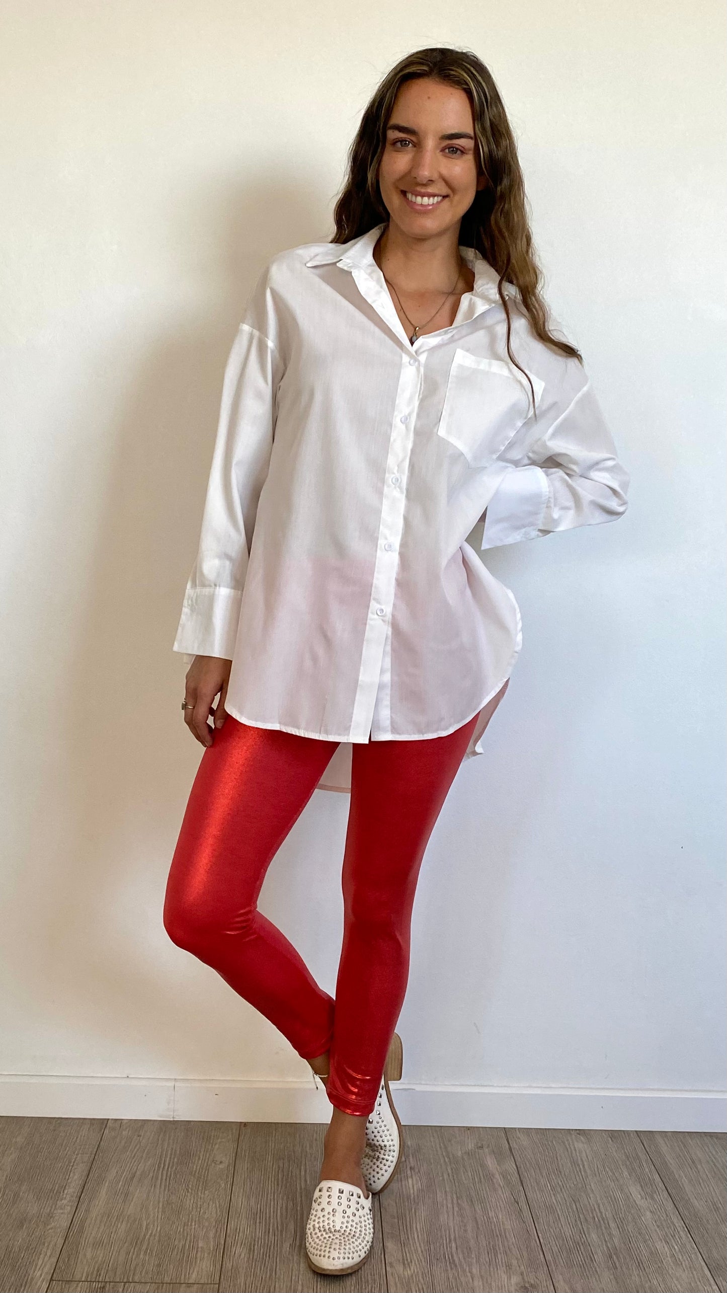 Patas Ema - Rojo Metálico