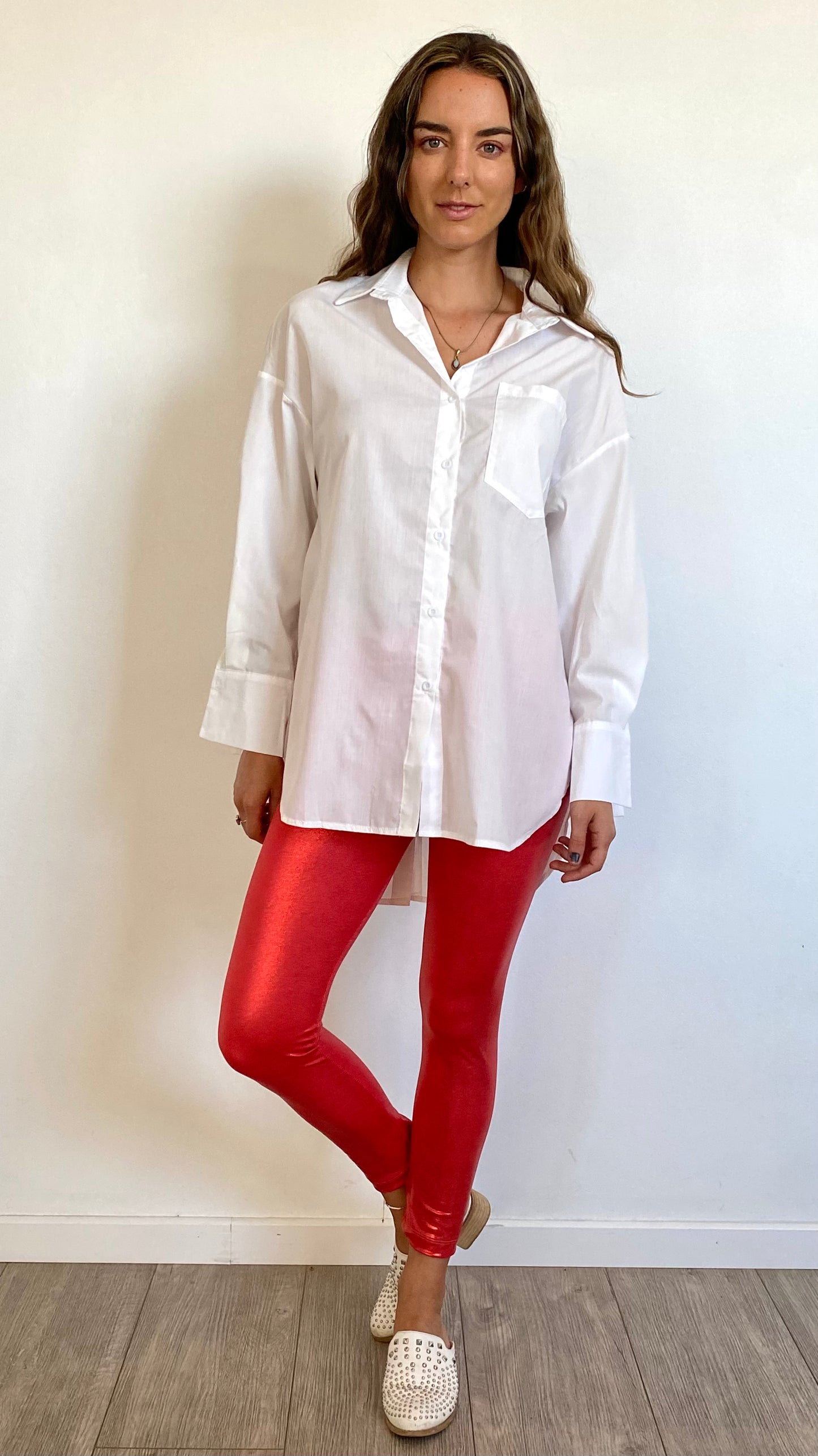 Patas Ema - Rojo Metálico