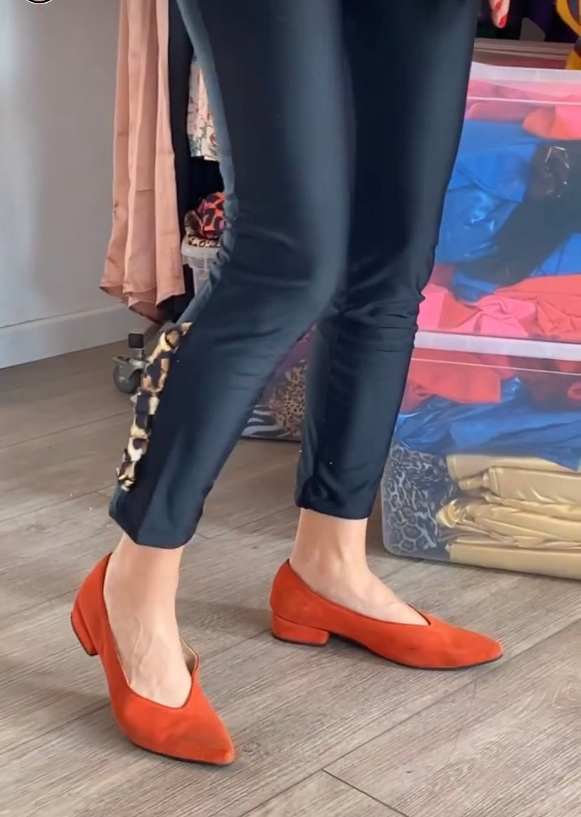 Patas Ema - Negro y vuelo Animal Print