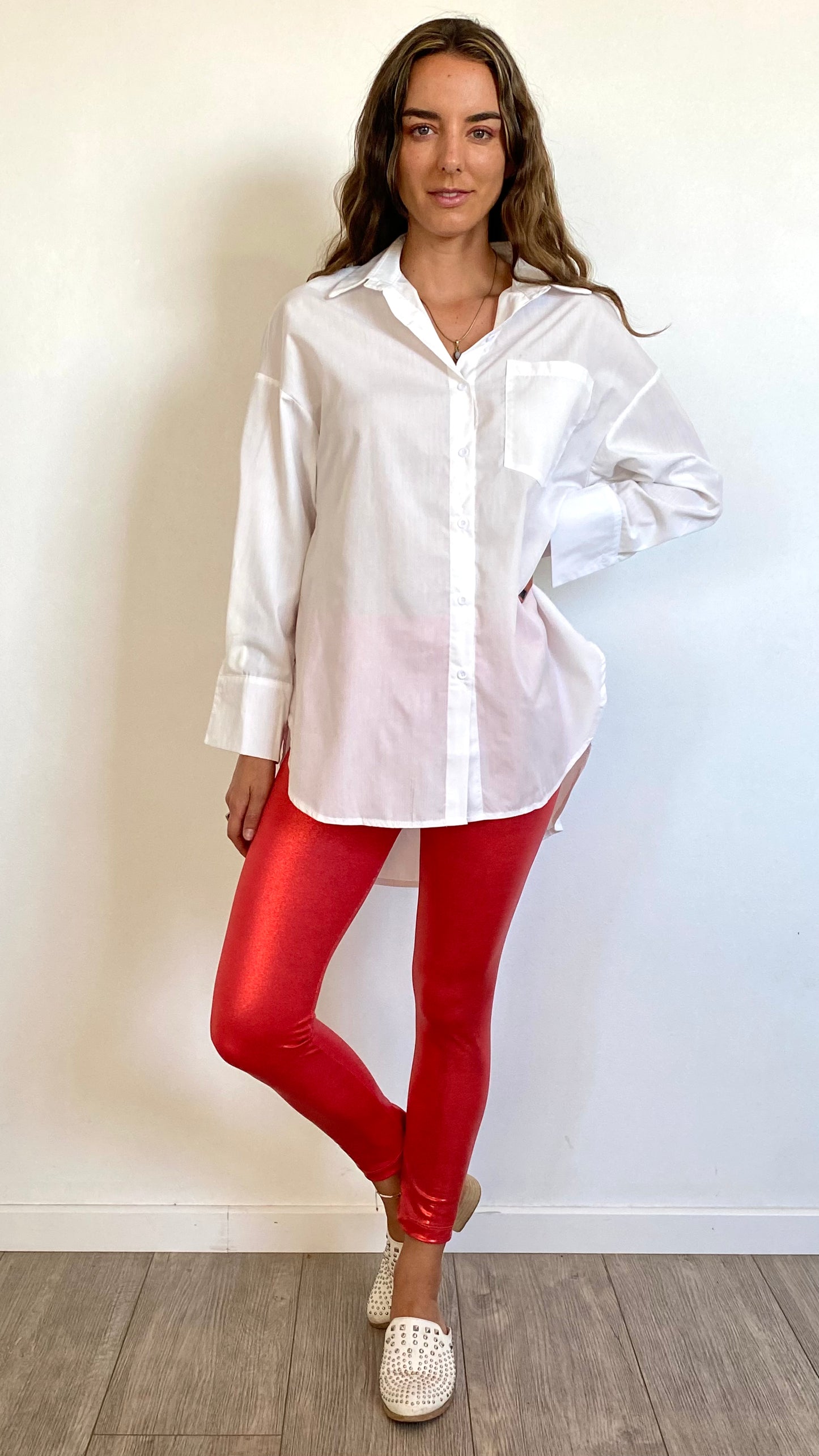 Patas Ema - Rojo Metálico