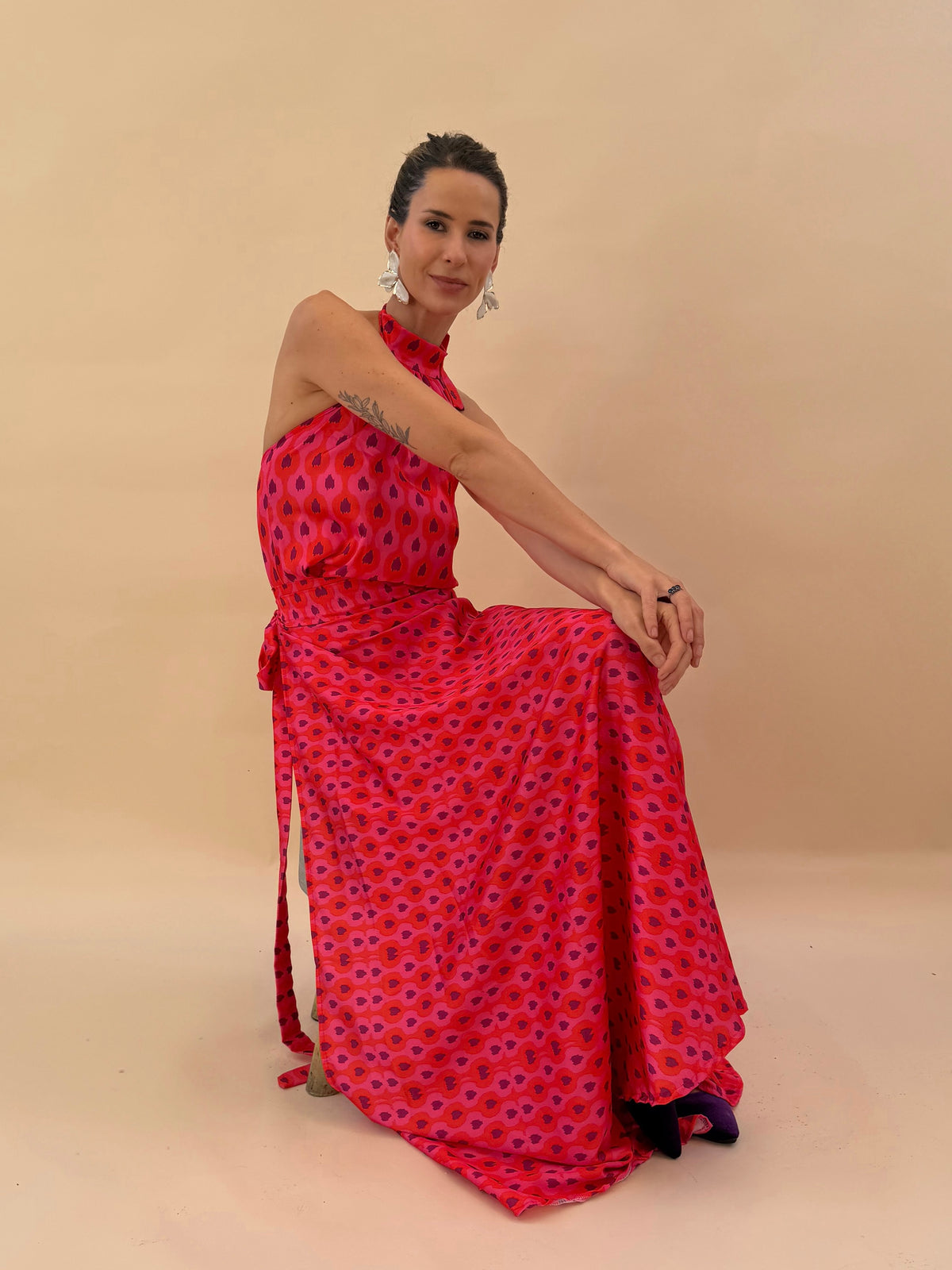 Top Lucía - Rojo Morado