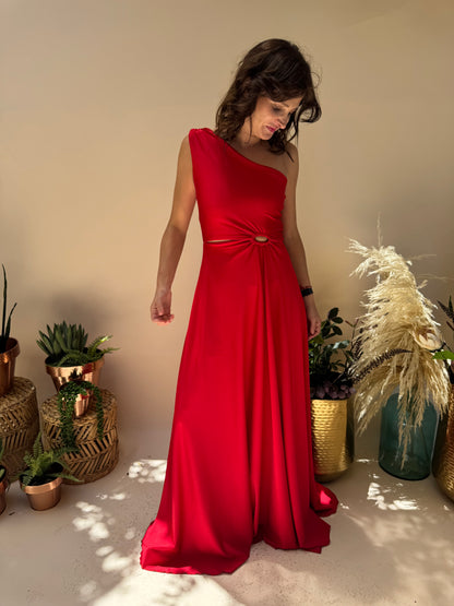 Vestido Antonia rojo