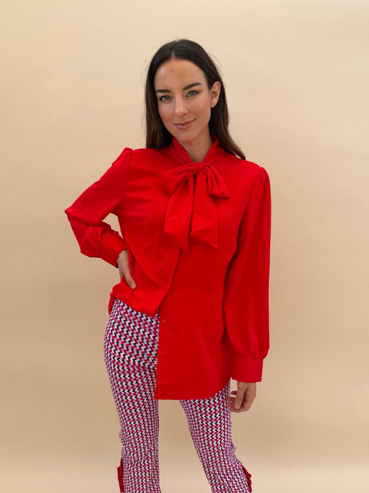 Blusa Flori - Rojo
