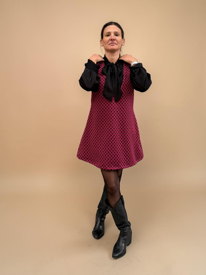 Jumper Florencia - Print Burdeo
